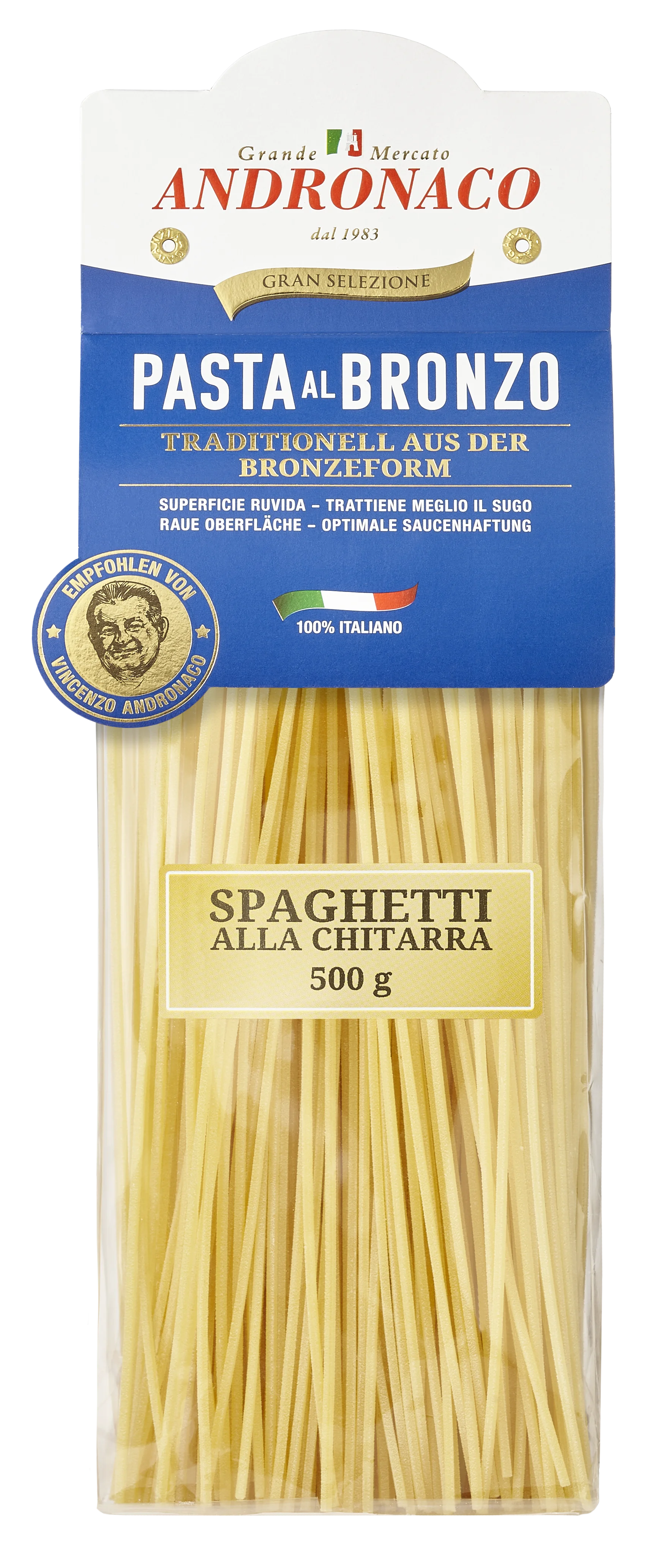 Pasta al Bronzo Spaghetti alla Chitarra 500 g Pasta al Bronzo Spaghetti alla Chitarra 500 g