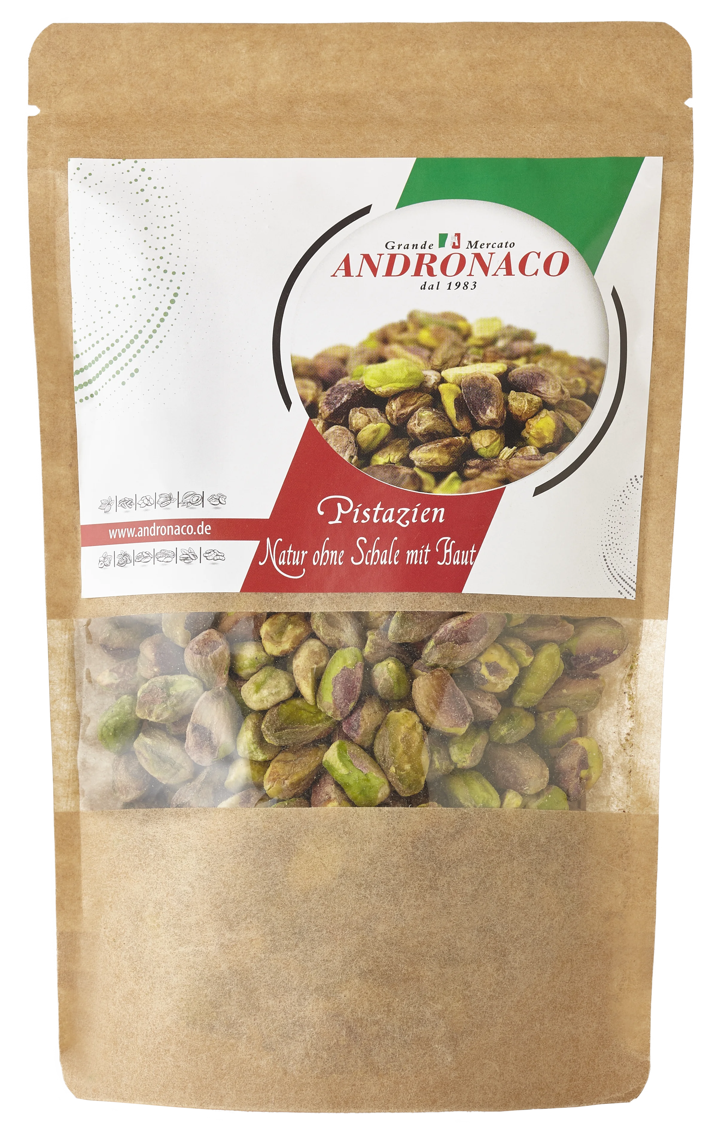 Pistazien geschält, ohne Haut 150 g Pistazien geschält, ohne Haut 150 g