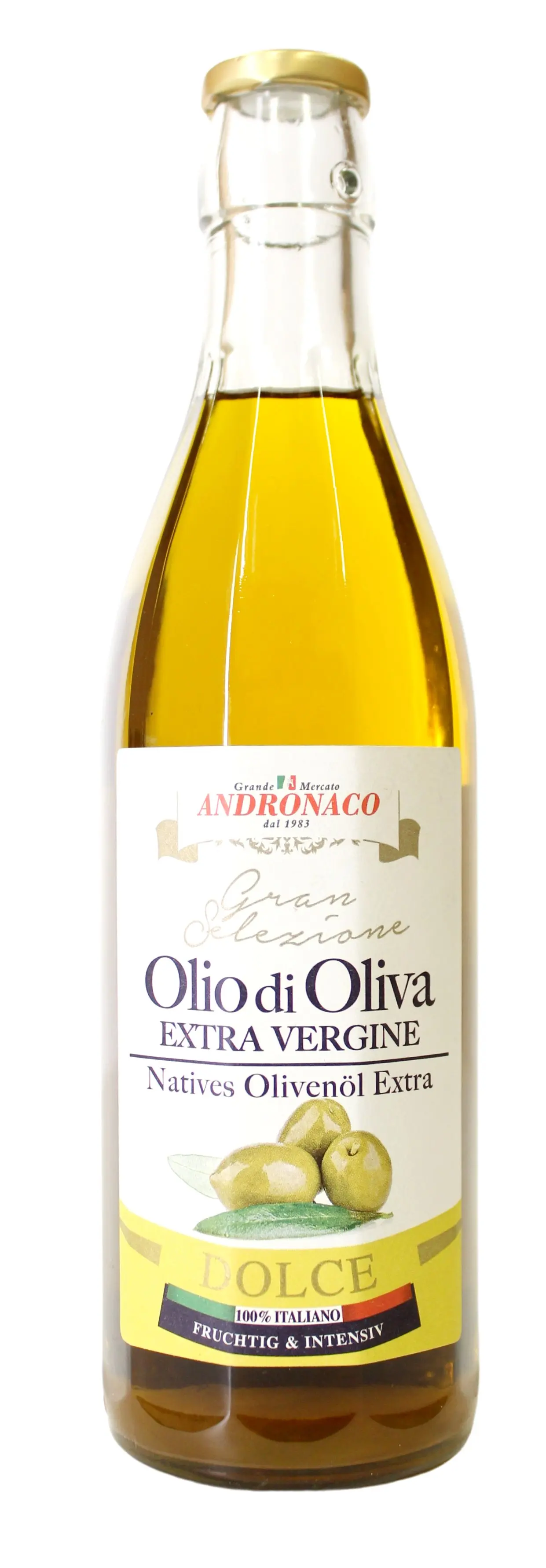 Olio di Oliva Extra Vergine Dolce 500 ml Olio di Oliva Extra Vergine Dolce 500 ml