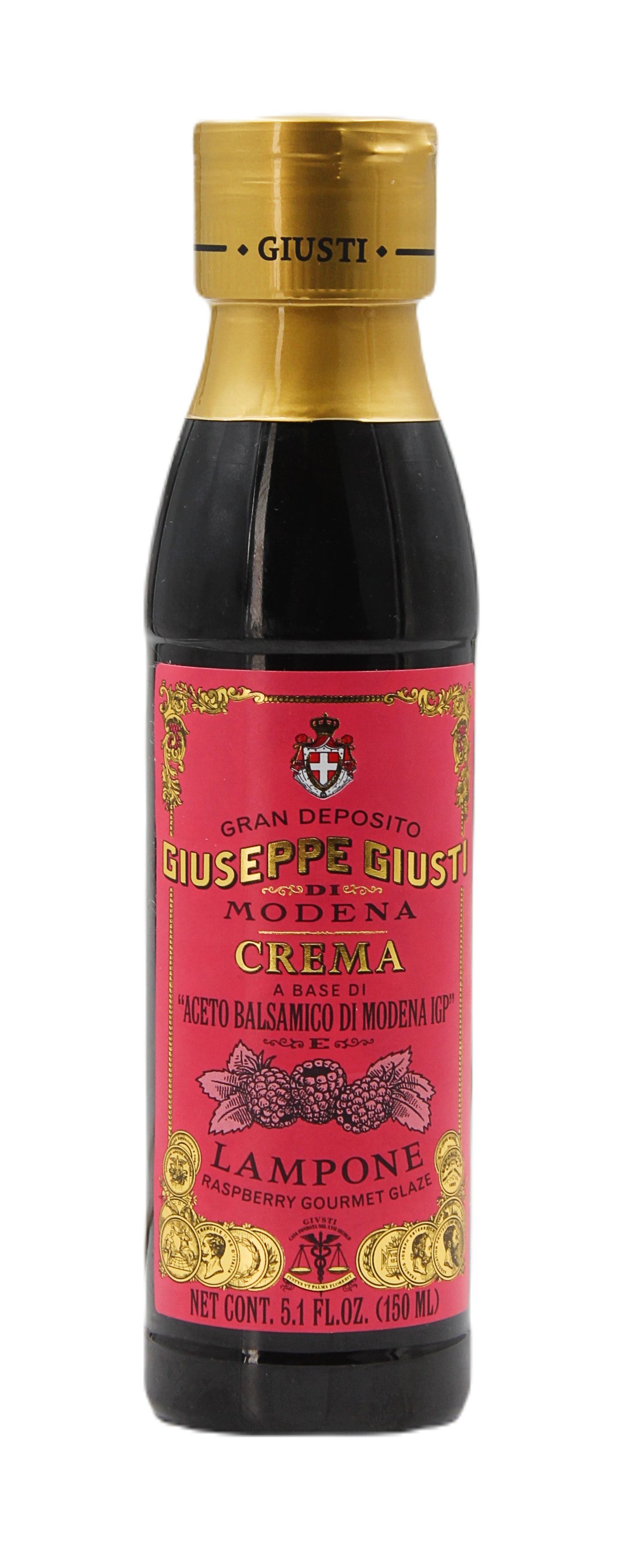 (32,60 €/l) Giusti Crema a Base di Balsamico Lampone 150 ml