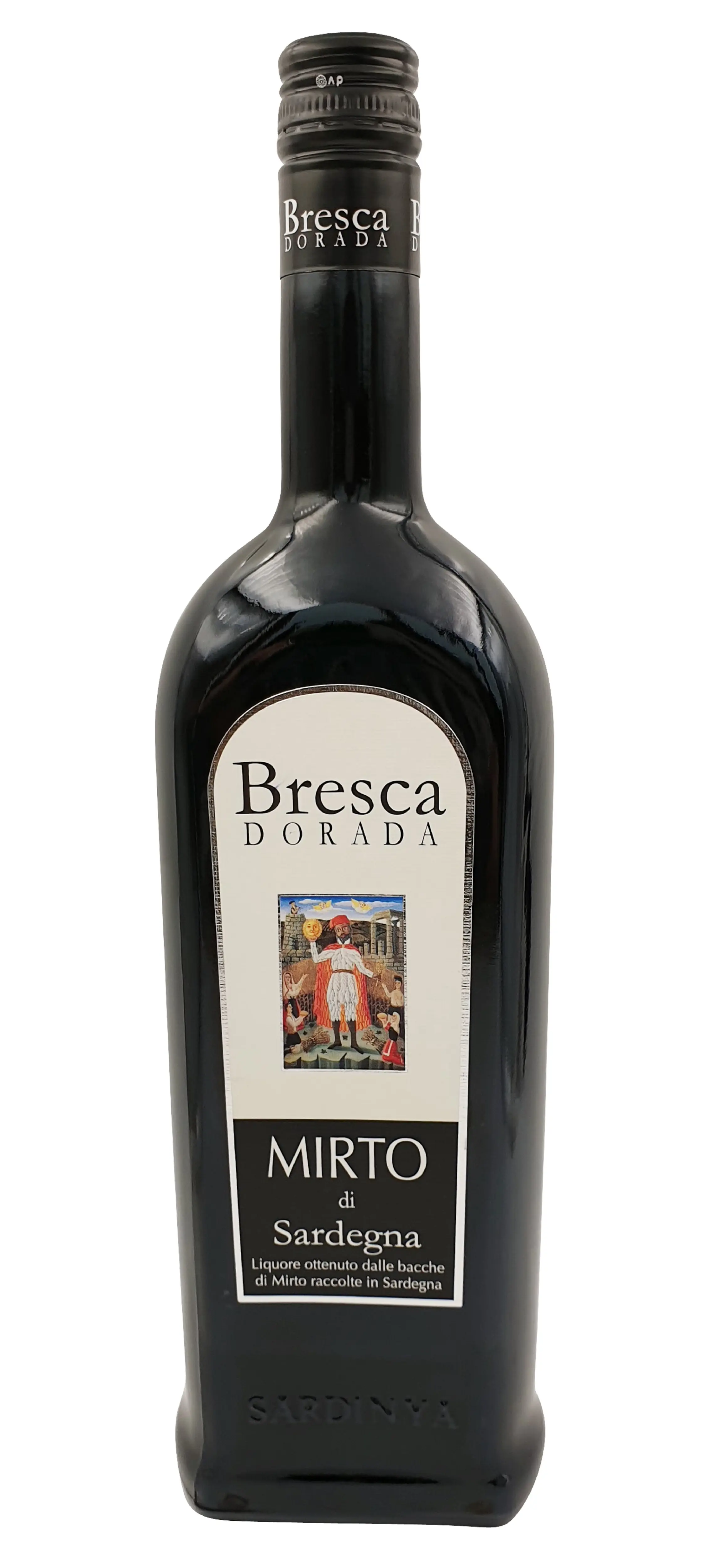 Bresca Dorada, Bresca Dorada Mirto Rosso di Sardegna 70 cl, Liköre, 0,7 l