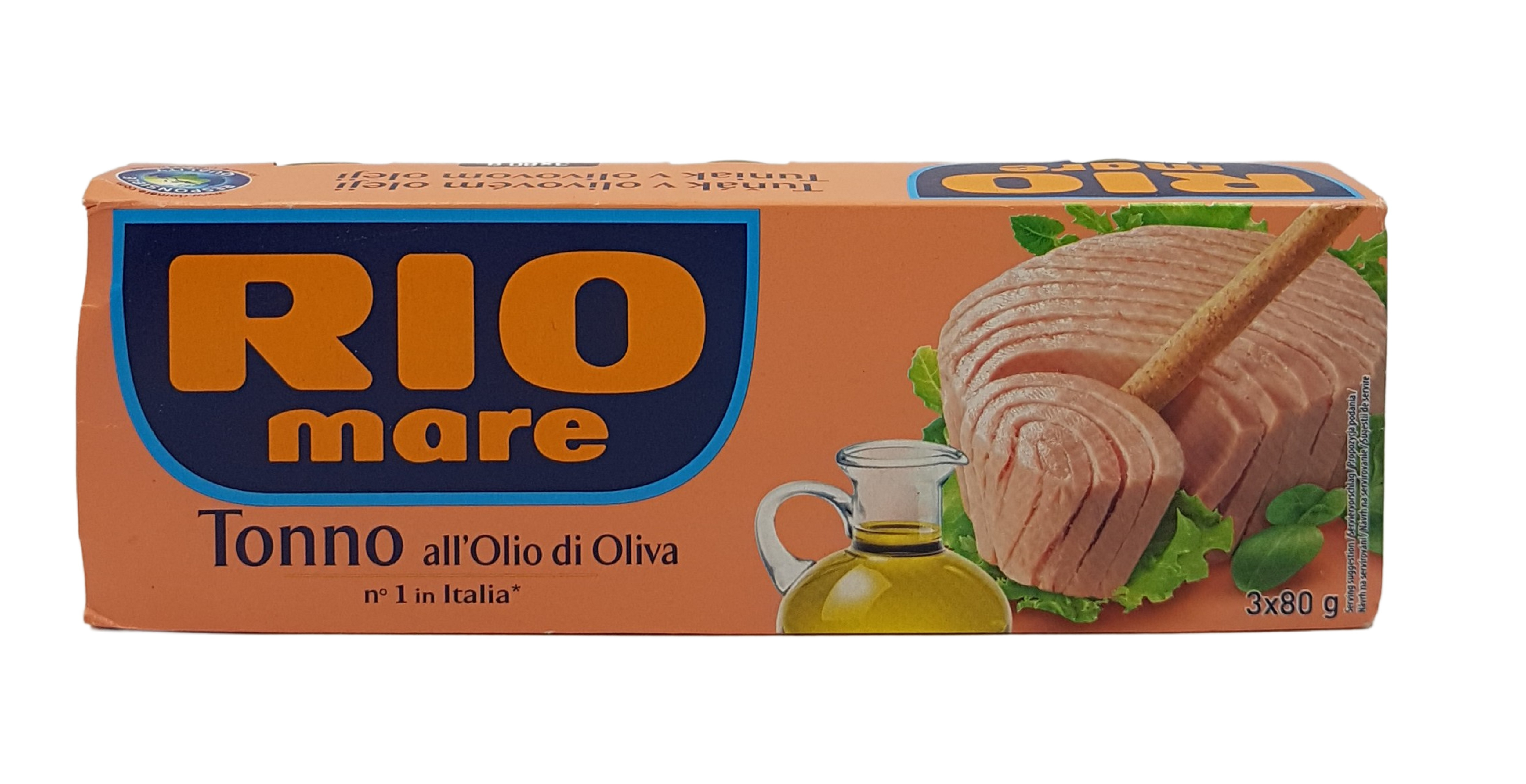 Rio Mare, Tonno all'Olio di Oliva 3 x 80 g, Fisch, 0,24 kg
