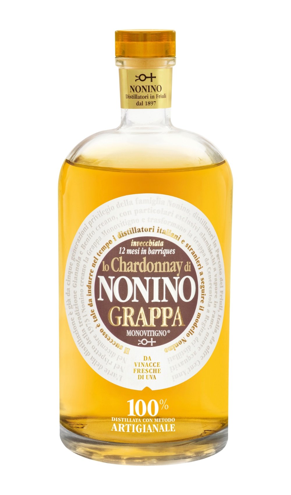 Nonino, Grappa Chardonnay in Barriques, Grappa, 0,7 l