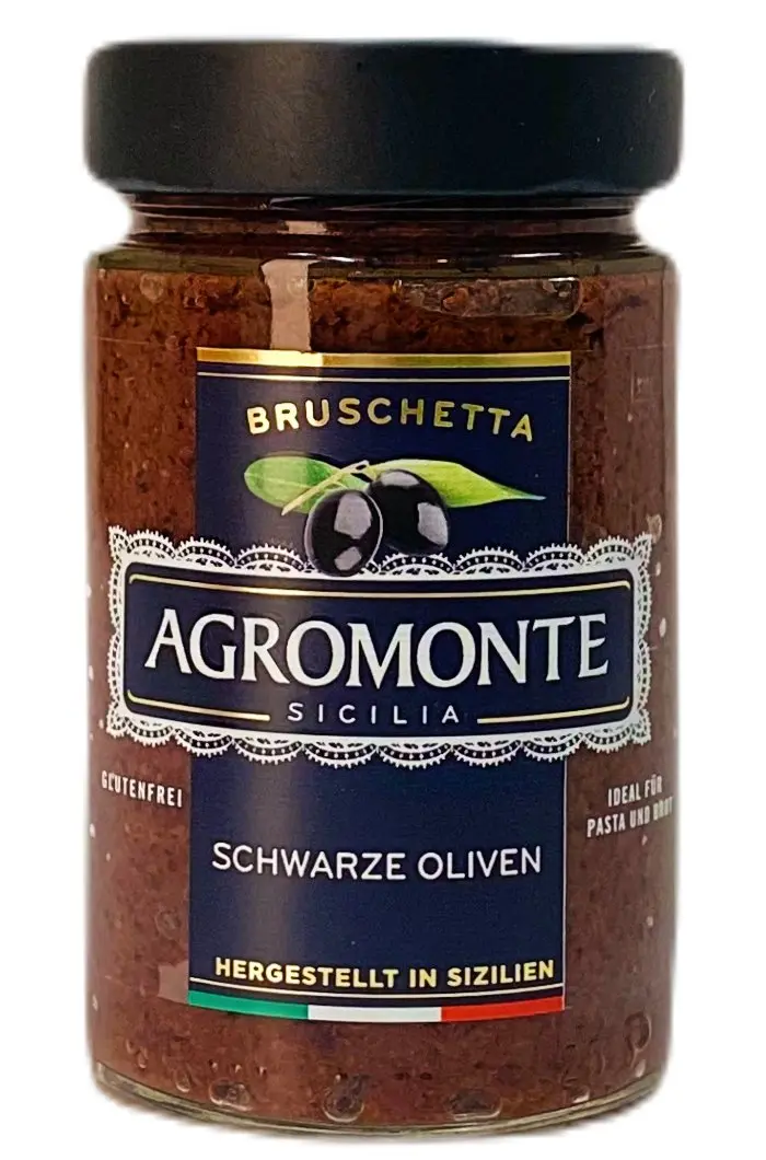 Bruschetta Olive Nere 200 g Bruschetta Olive Nere 200 g