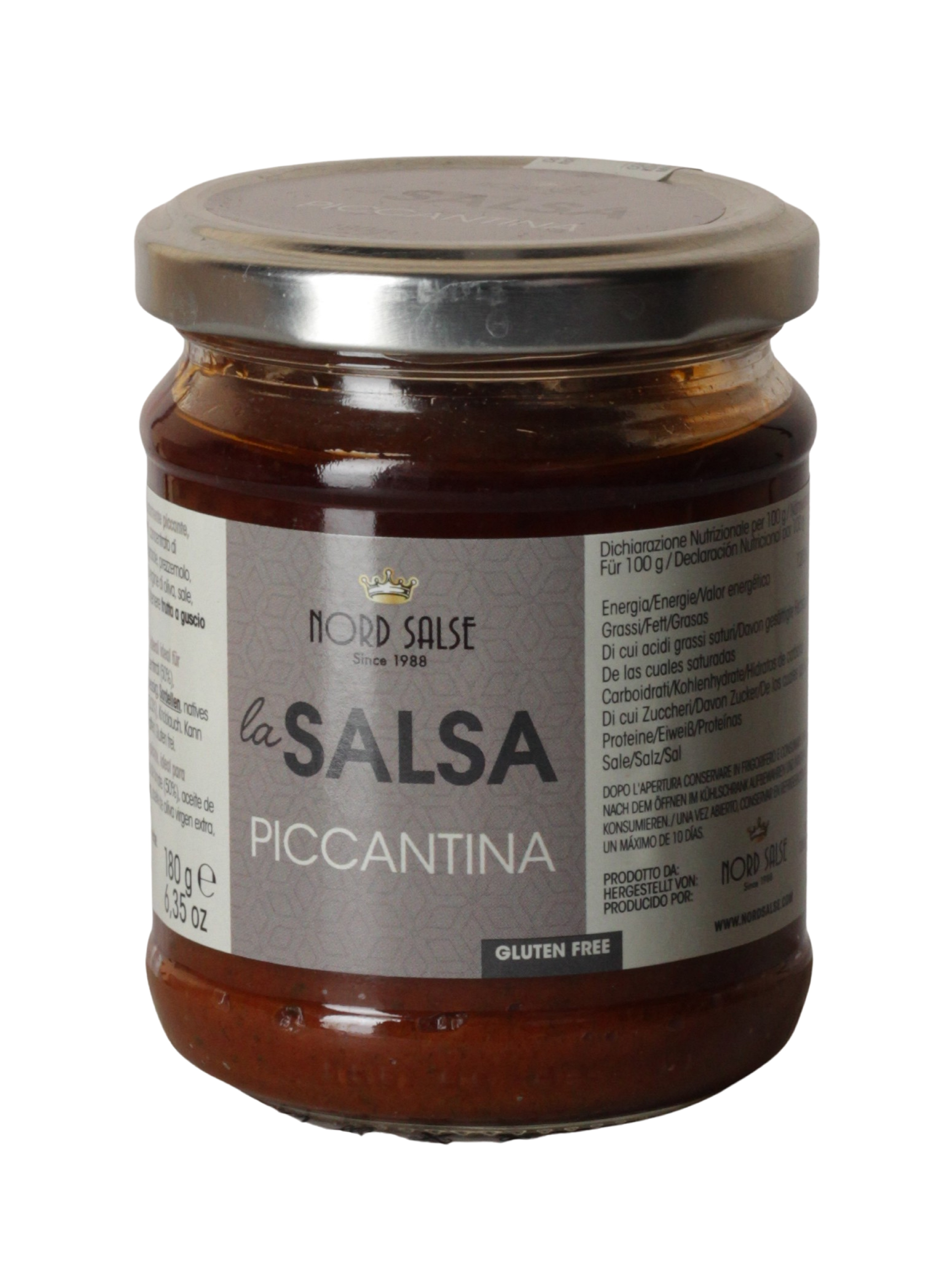 (16,61 €/kg) Nord Salse Salsa Piccantina 180g