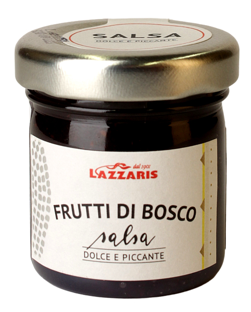 Lazzaris, Salsa ai Frutti di Bosco 50g, Saucen & Pesto, 0,05 kg