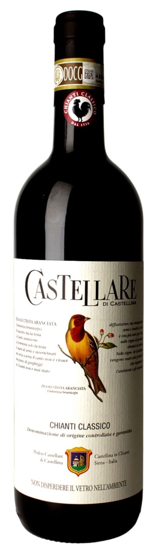 Castellare di Castellina, Chianti Classico, Rotwein, 0,75 l