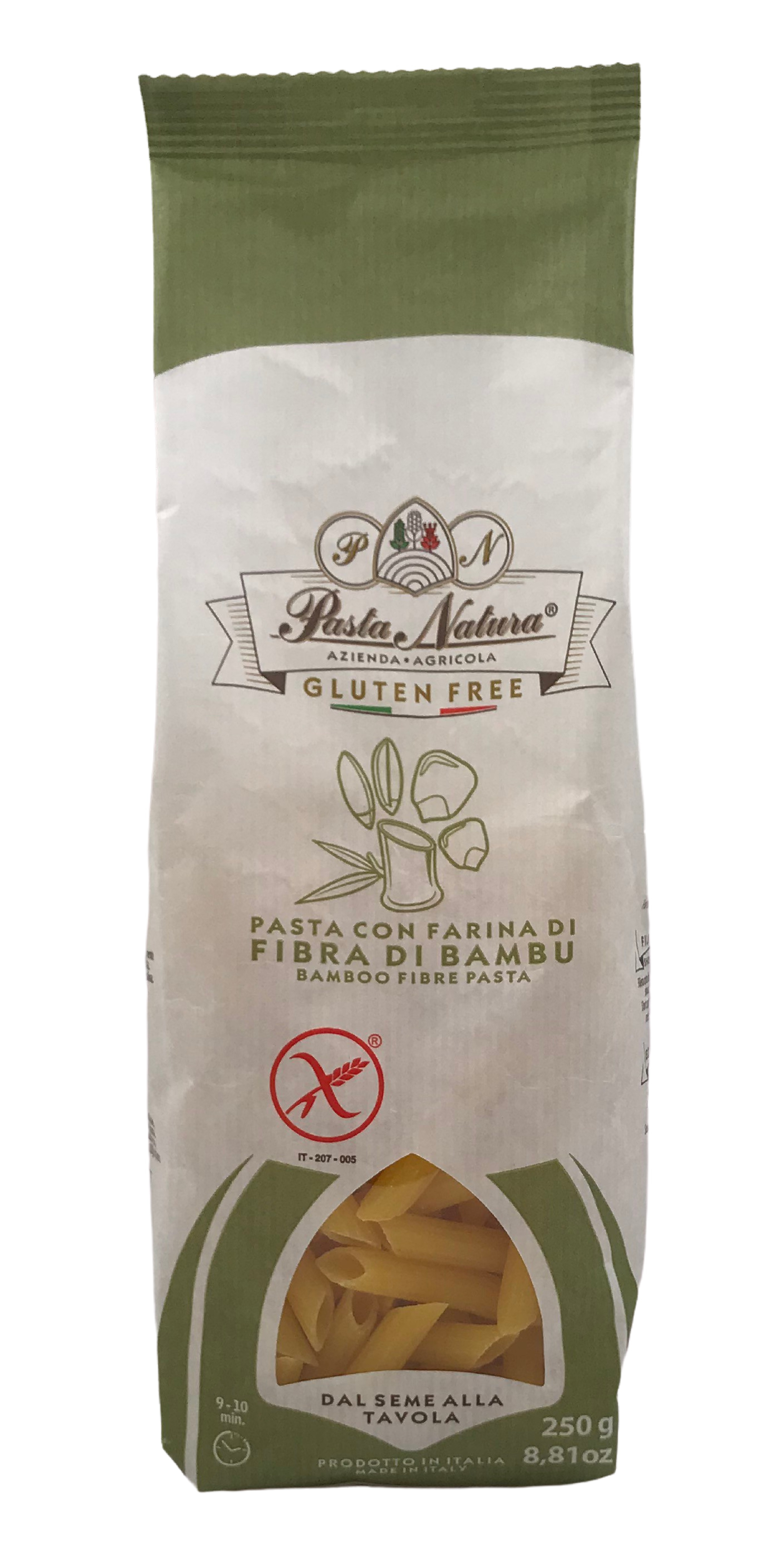 (7,16 €/kg) Pasta Natura Pasta con Farina di Fibra di Bambu senza glutine