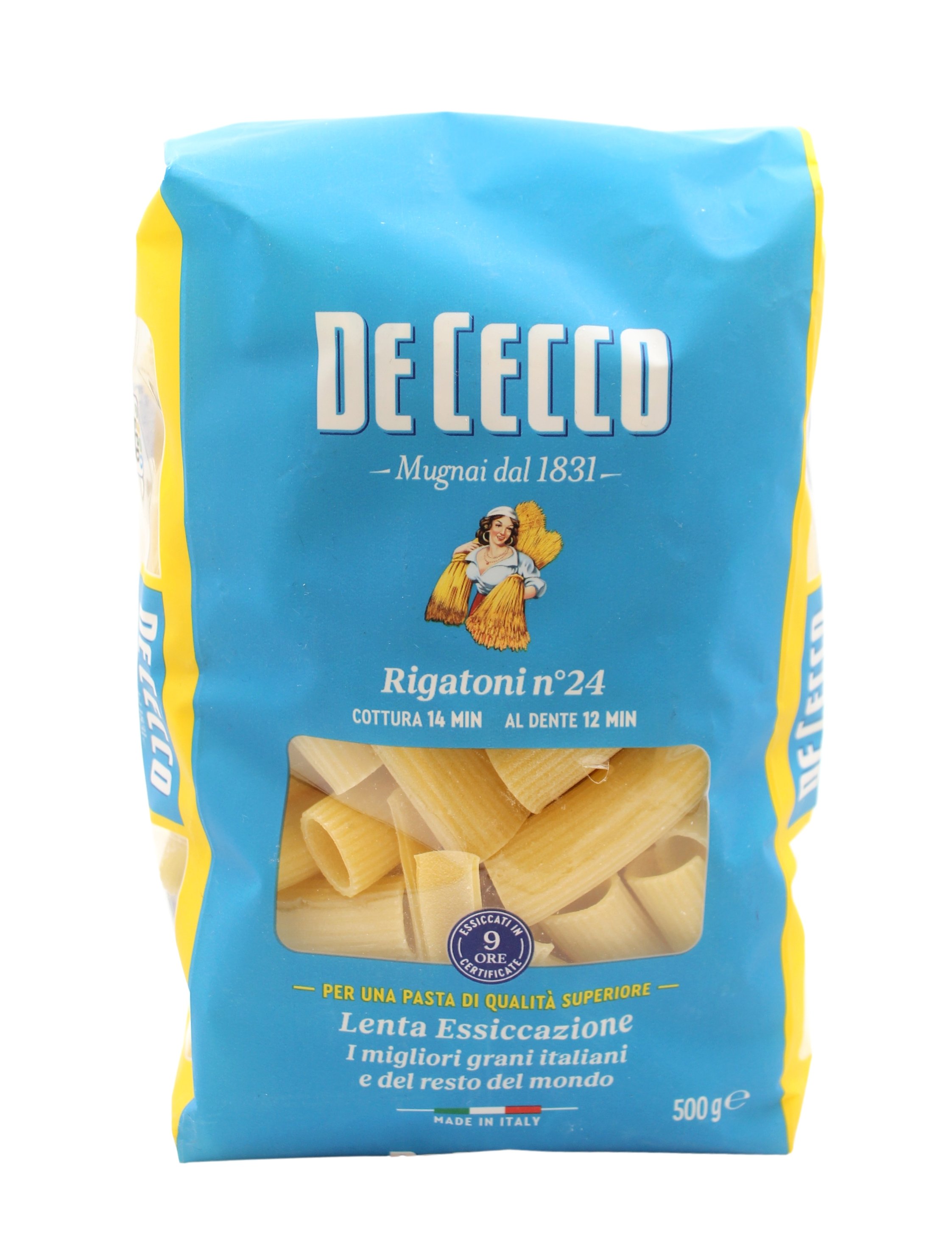 De Cecco, Rigatoni n°24 500 g, Pasta, 0,5 kg
