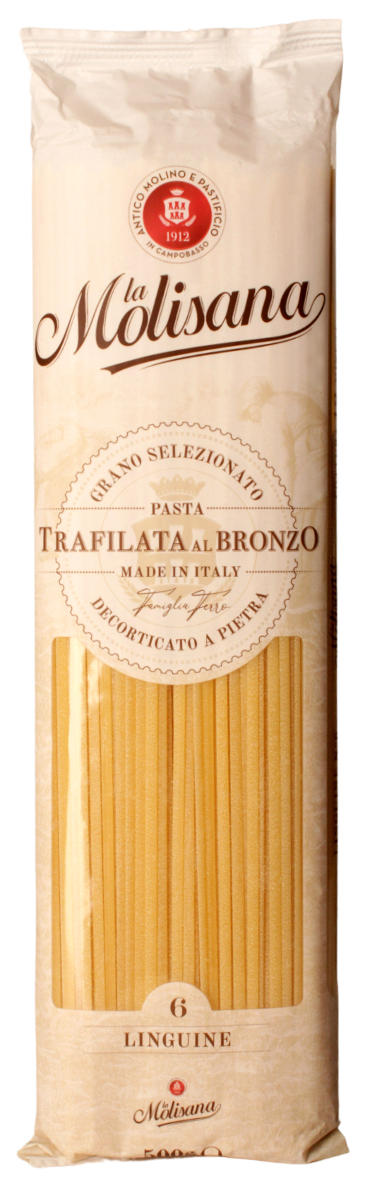 La Molisana, Linguine N°6, Pasta, 0,5 kg