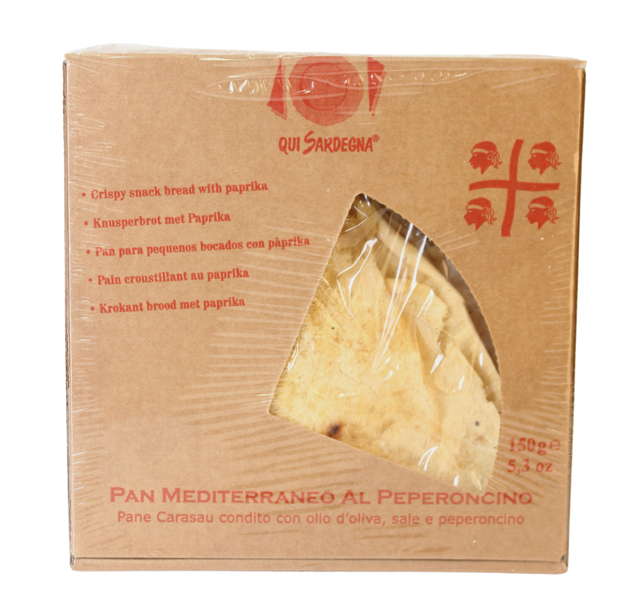 (30,60 €/kg) Qui Sardegna Pan Mediterraneo al Peperoncino 150 g