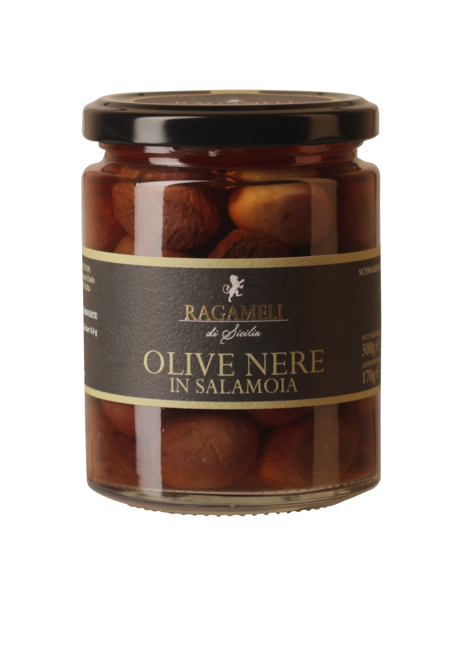 Ragameli Olive Nere in Salamoia (22,29 €/kg)