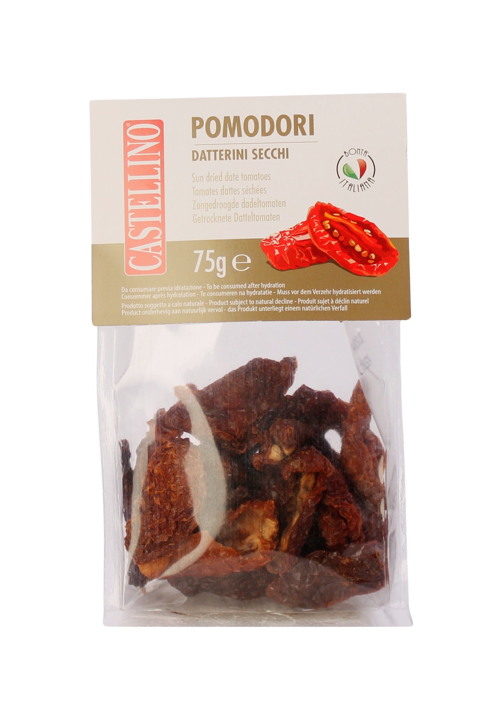 (43,87 €/kg) Castellino Pomodori Datterini Secchi 75 g