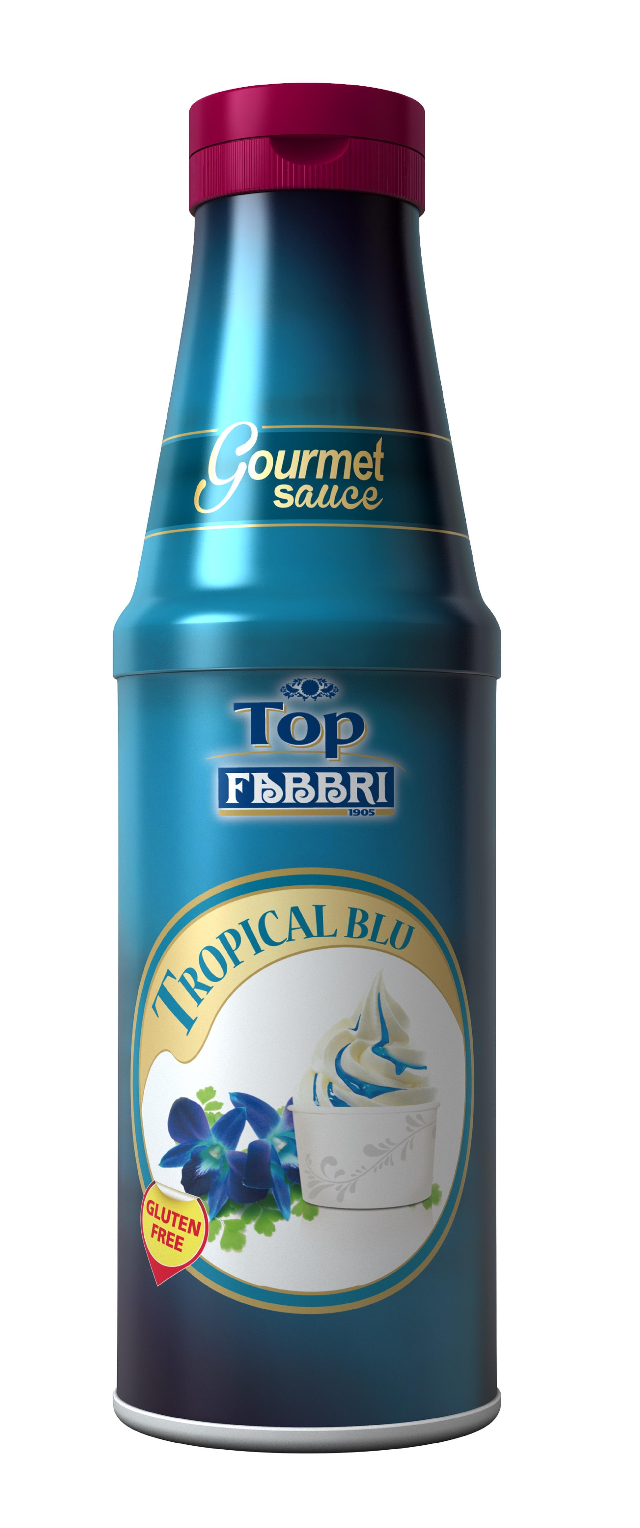 (23,61 €/l) Fabbri Topping Tropical Blu 690 ml