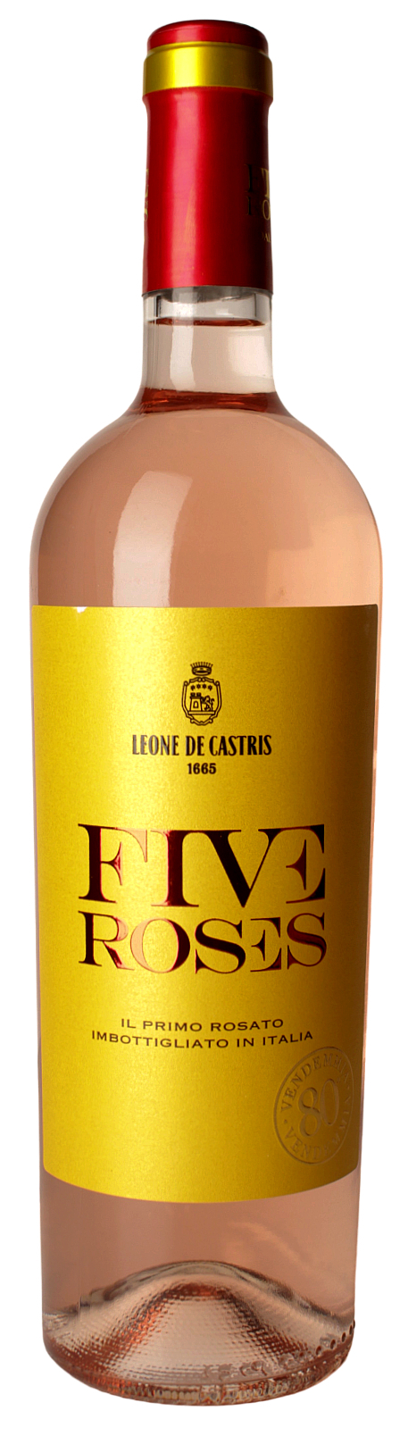 Leone de Castris, Five Roses Rosato del Salento, Roséwein, 0,75 l