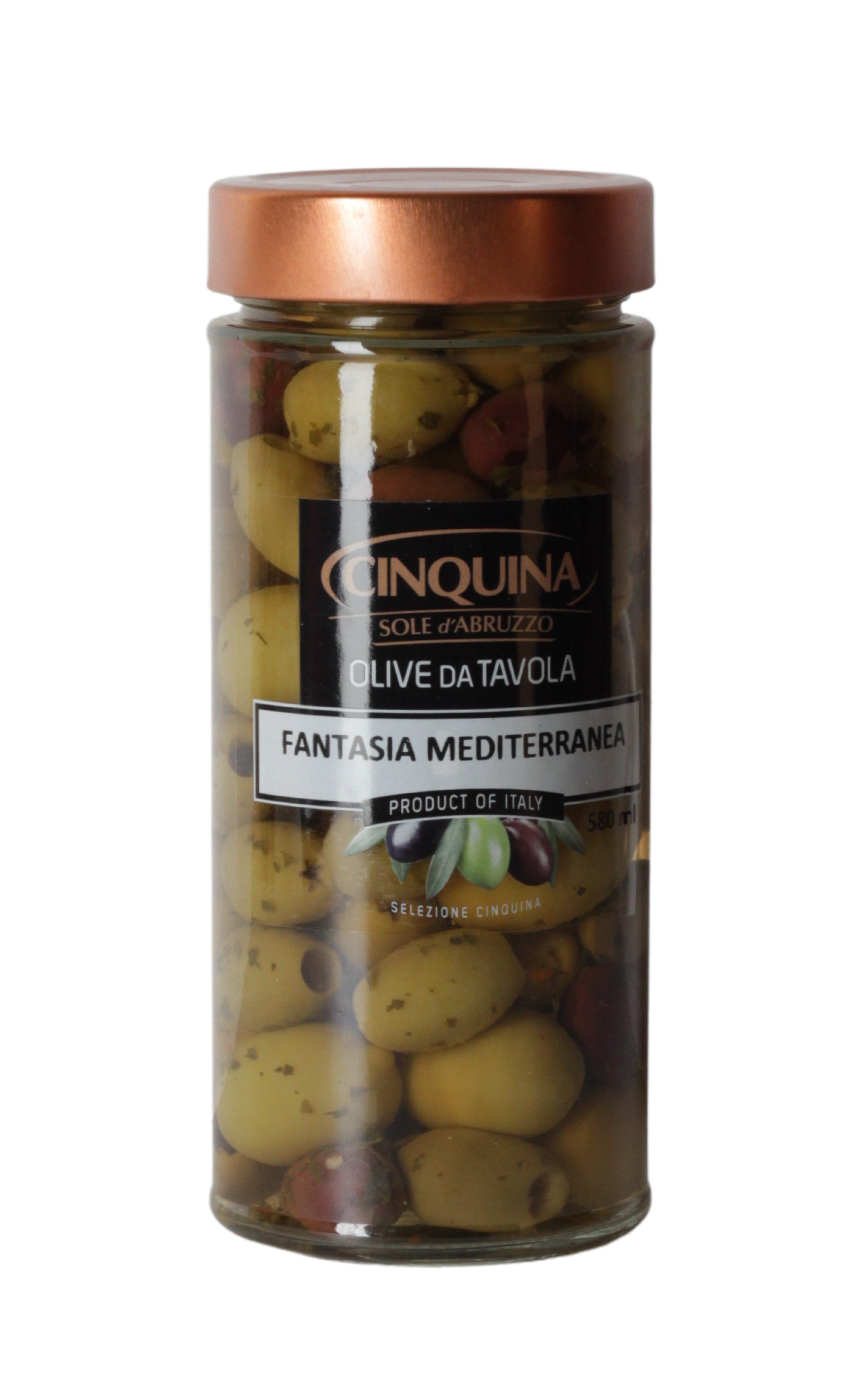(19,66 €/kg) Cinquina Sole d ́Abruzzo Olive Fantasia Mediterranea 320 g