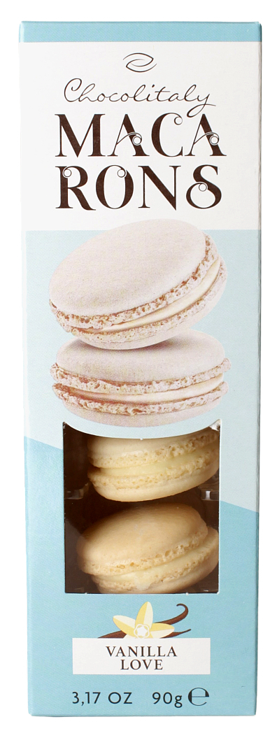 (44,33 €/kg) Chocolitaly Macarons Vanilla 90g