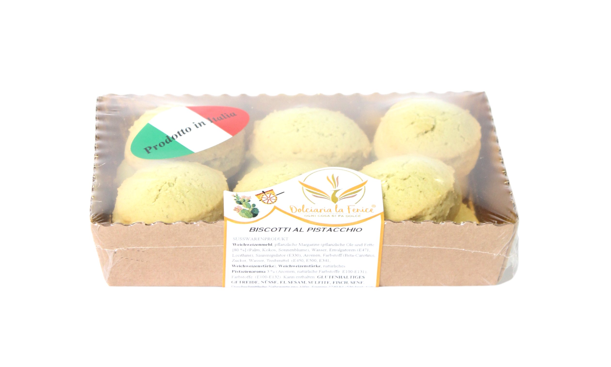 (16,45 €/kg) Dolciaria la Fenice Biscotti al Pistacchio 200 g
