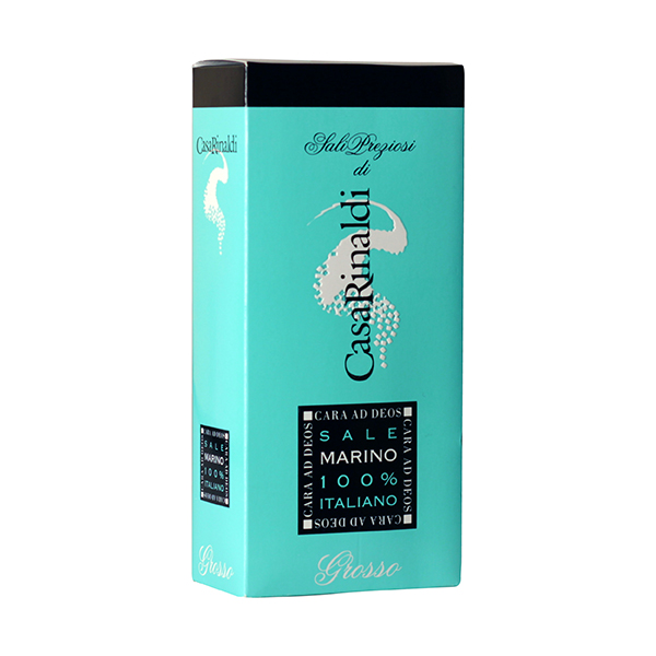 Casa Rinaldi, Sale Marino Grosso 100 % Italiano 1 Kg , Gewürze, 1 kg