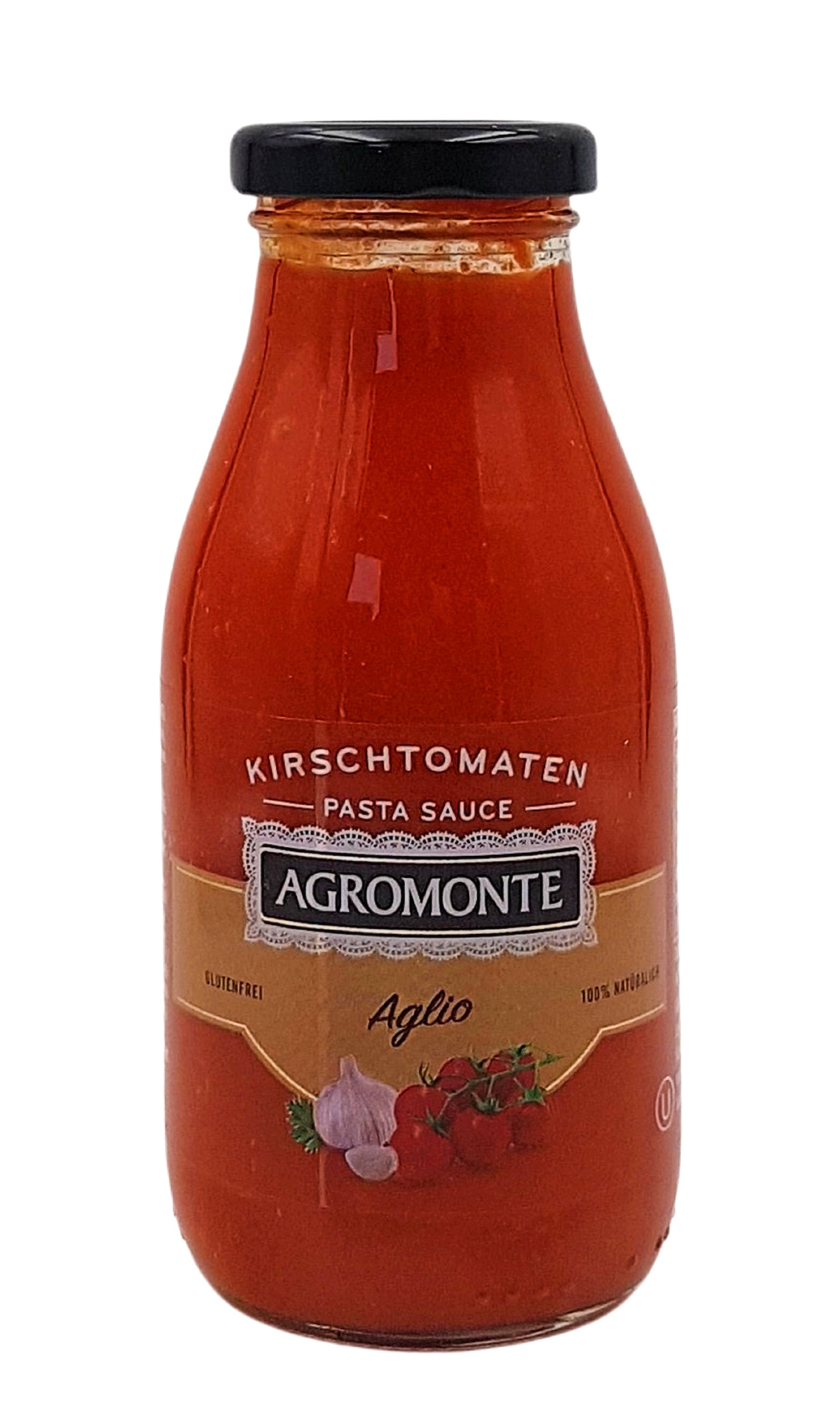 Agromonte, Sugo all'Aglio di Pomodorino Ciliegino 260g, Saucen & Pesto, 0,26 kg