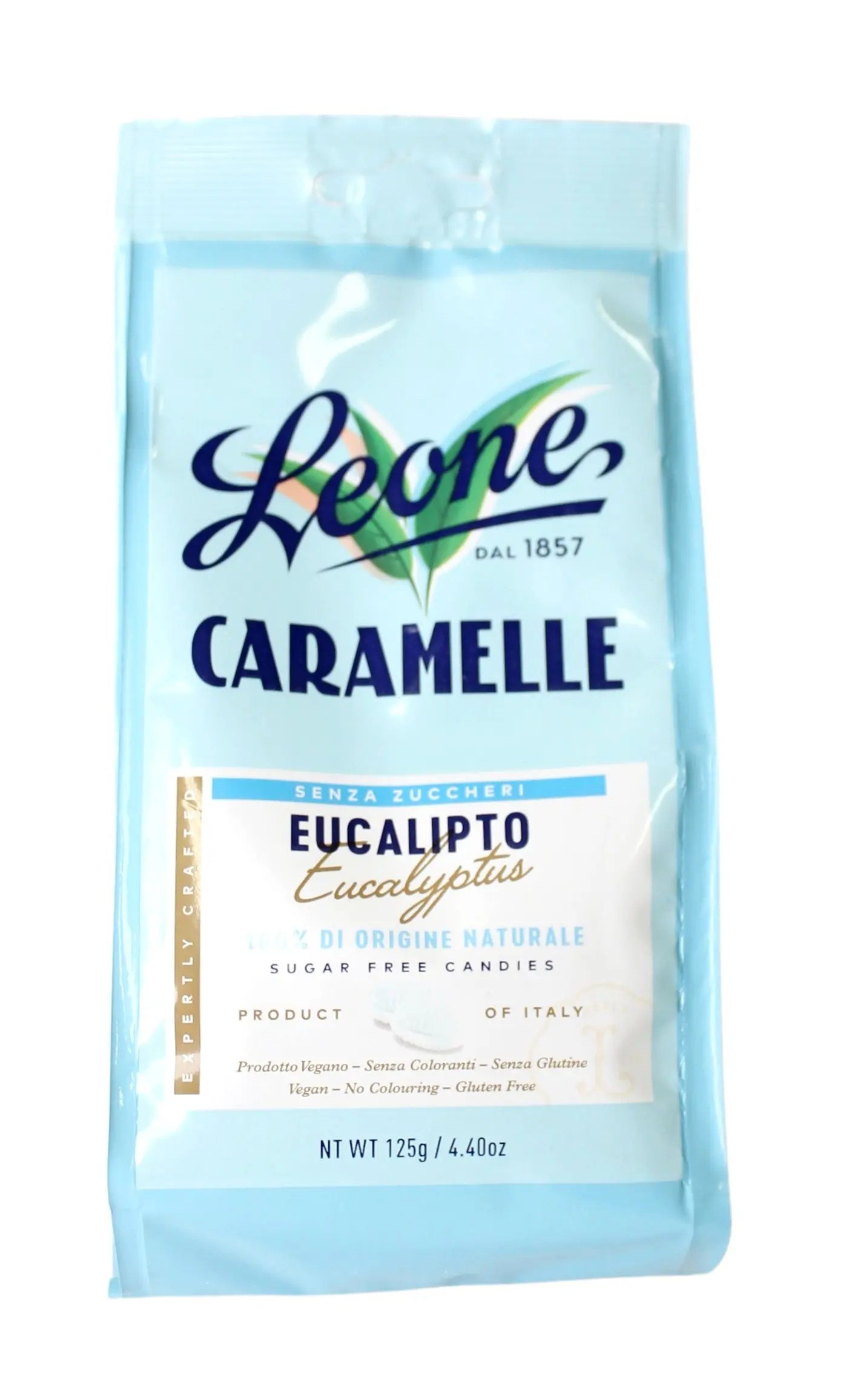 Caramelle Senza Zuccheri Eucalipto 125 g Caramelle Senza Zuccheri Eucalipto 125 g