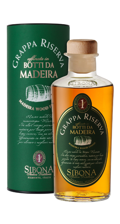 Antica Distilleria Sibona Grappa Riserva Botti da Madeira (57,98 €/l)