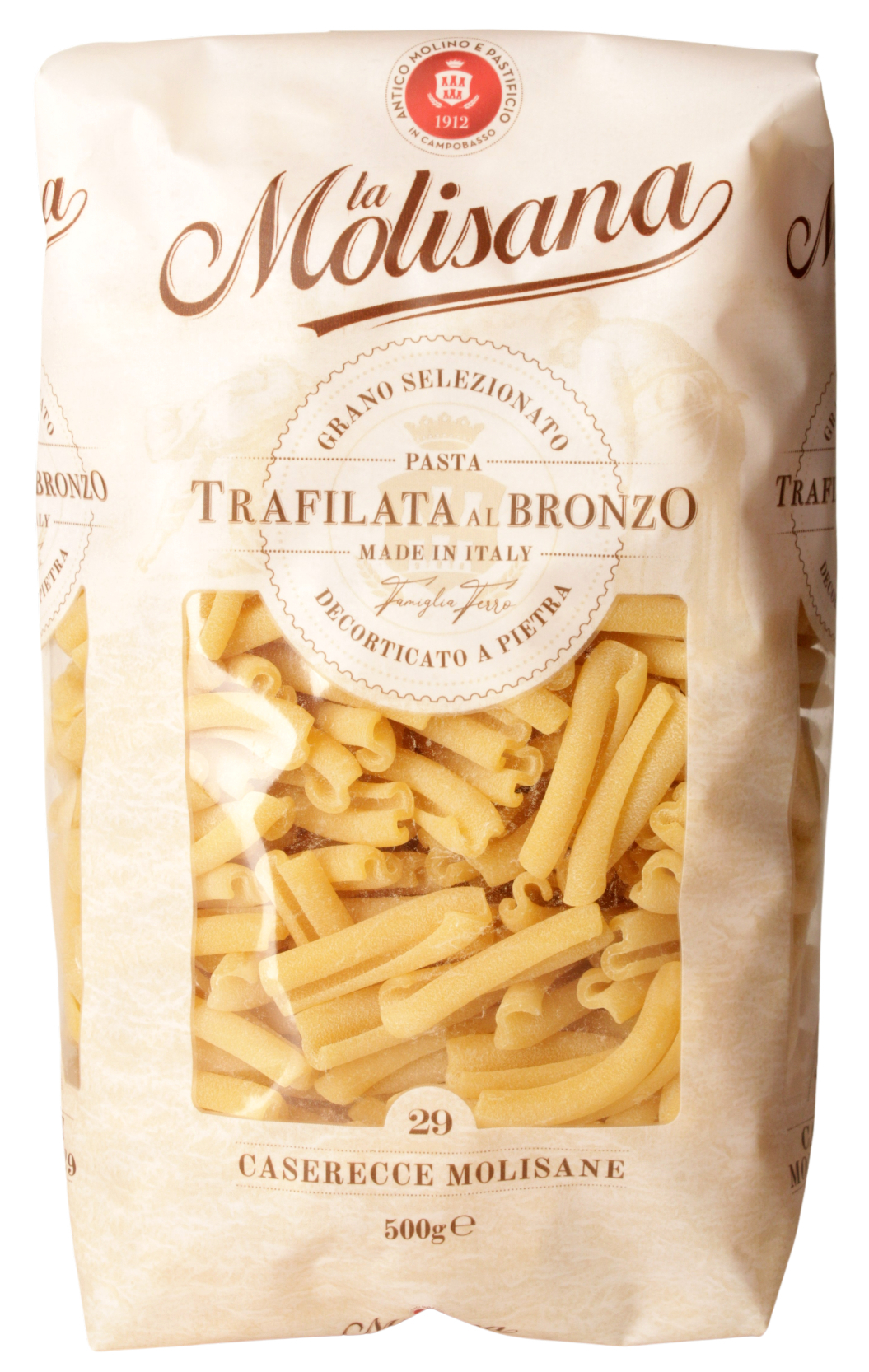 La Molisana, Caserecce Molisane N°29, Pasta, 0,5 kg