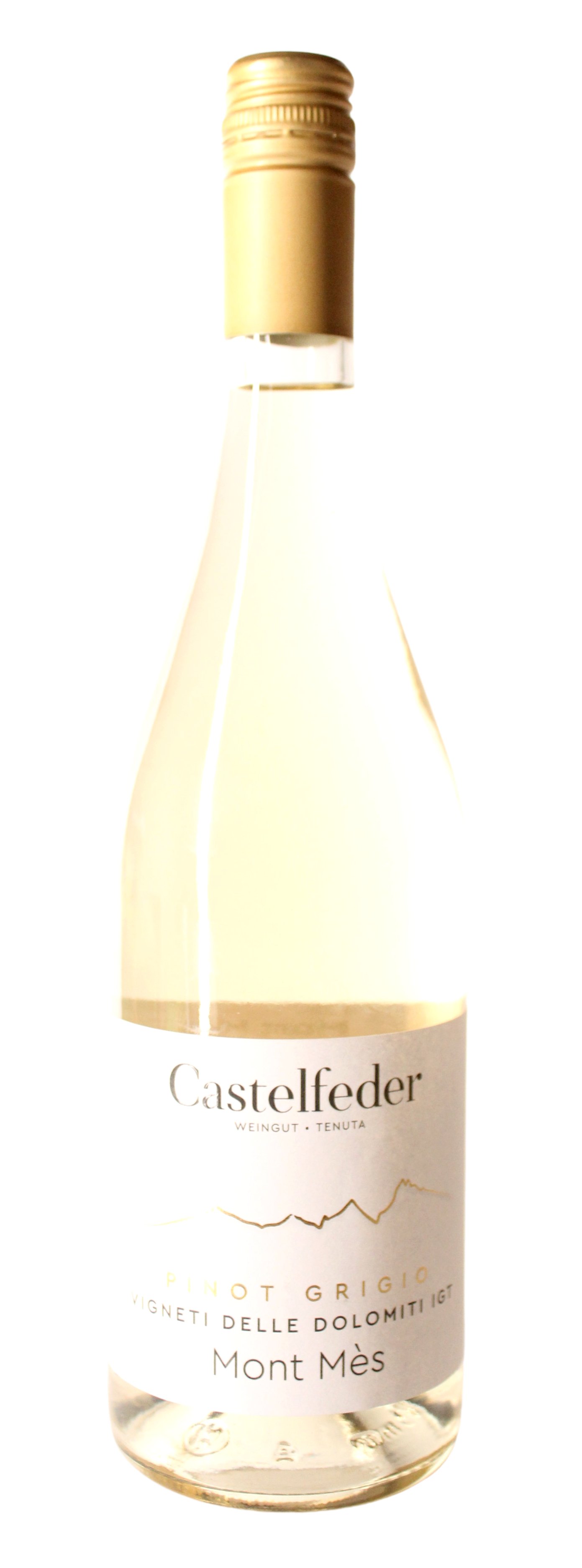 Castelfeder, Pinot Grigio Grauburgunder Mont Mès, Weißwein, 0,75 l