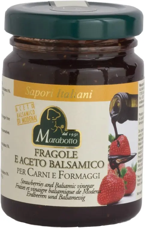Confettura Fragole e Balsamico 110 g Confettura Fragole e Balsamico 110 g