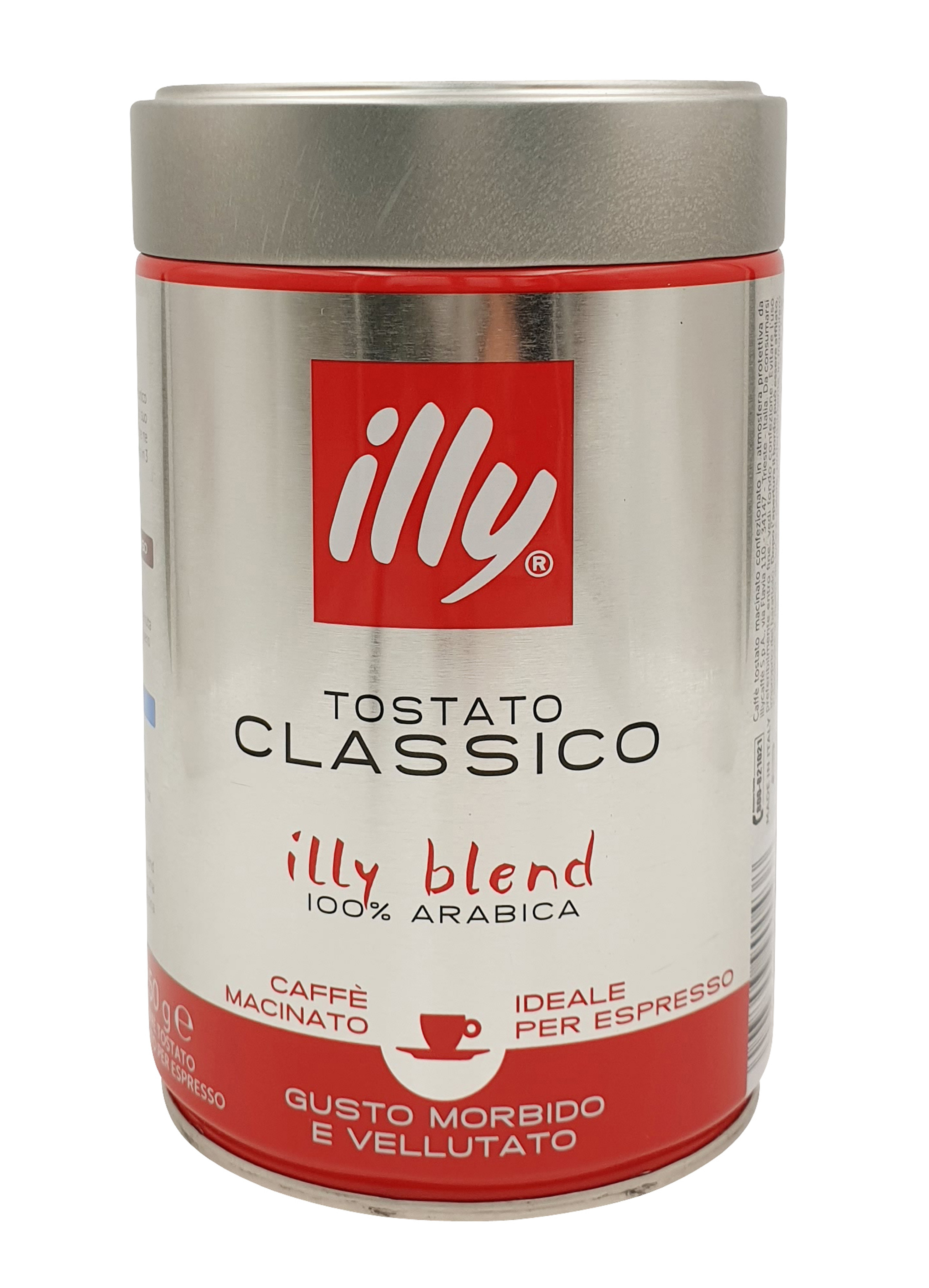 (47,96 €/kg) Illy Caffe Macinato Espresso Tostato Classico 250 g Dose