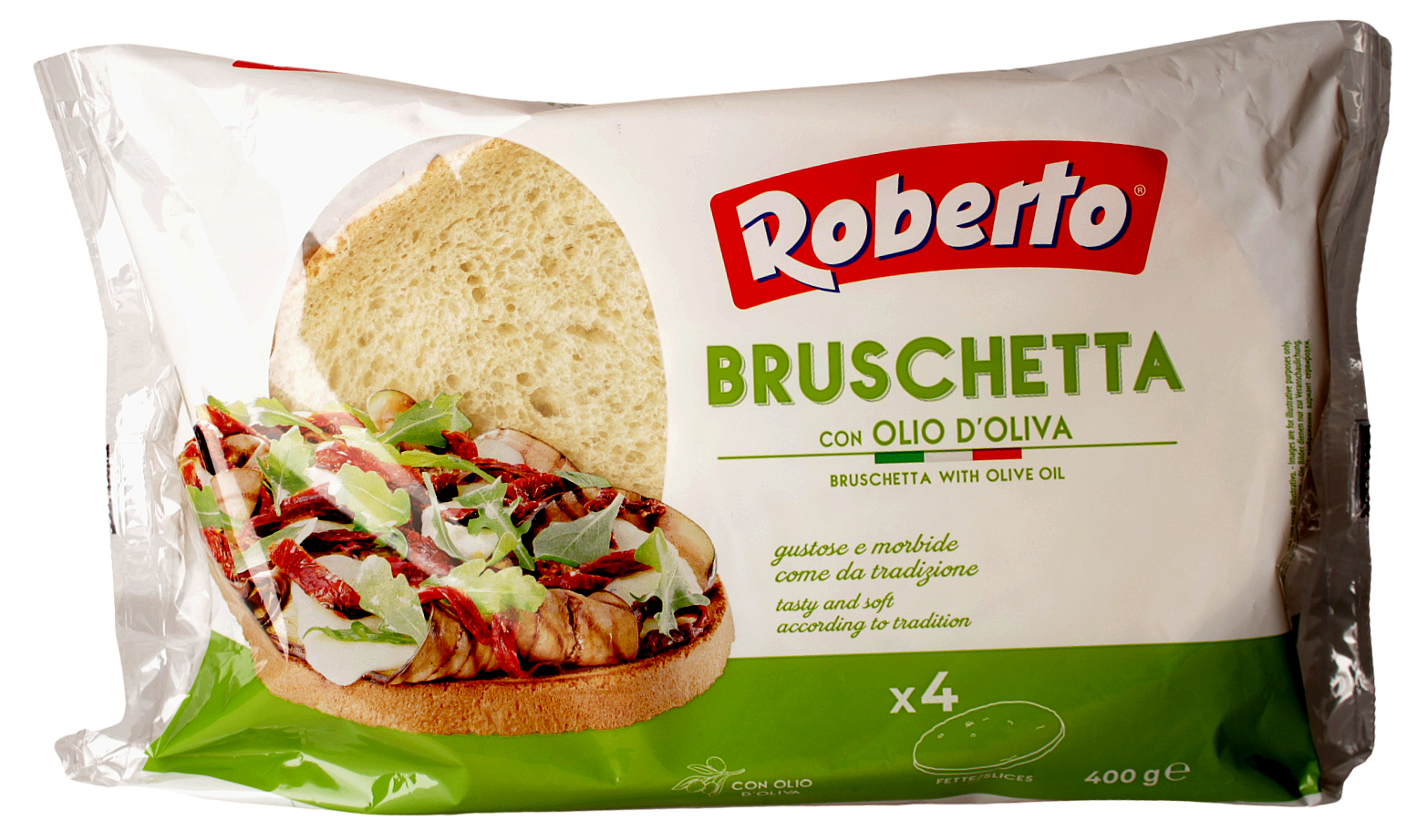 Roberto, Bruschetta 400 g , Brot & Knabbern, 0,4 kg