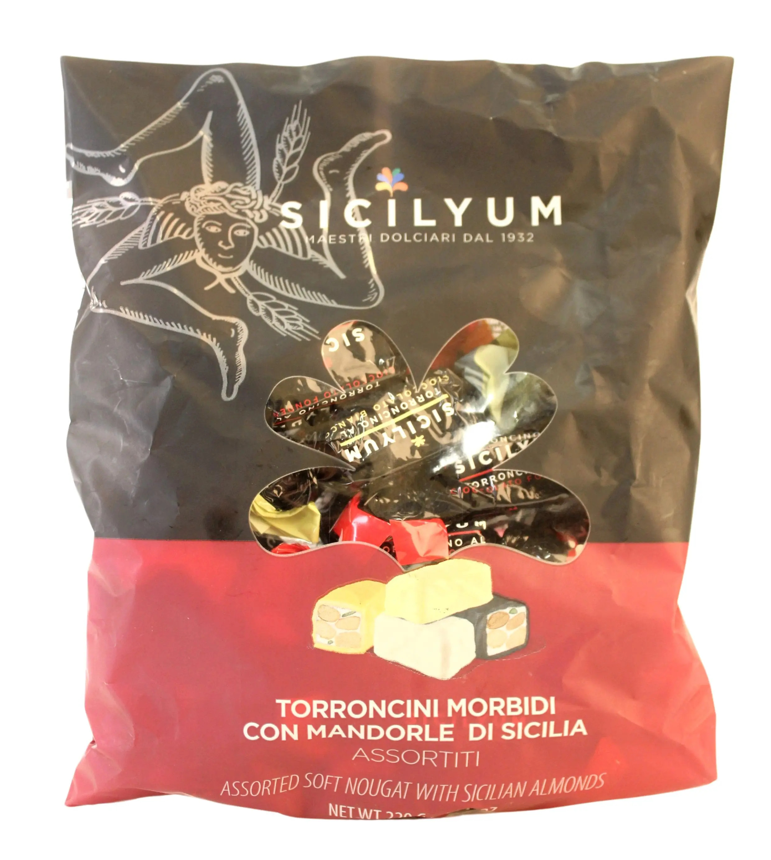 Torroncini Morbidi con Mandorle di Sicilia 220 g Torroncini Morbidi con Mandorle di Sicilia 220 g