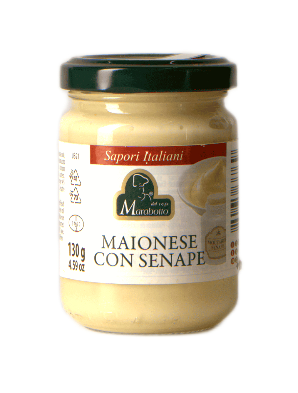 Marabotto Maionese con Senape 130 g (28,38 €/kg)