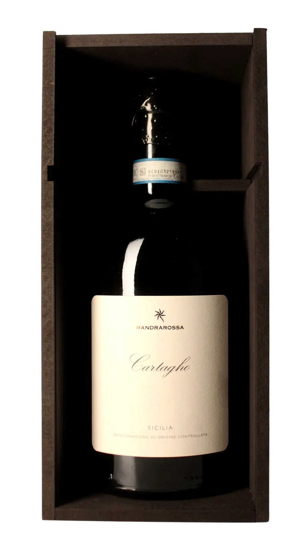 Carthago Mandrarossa Sicilia Magnum in Orig. Holzkiste 1,5 L Carthago Mandrarossa Sicilia Magnum in Orig. Holzkiste 1,5 L