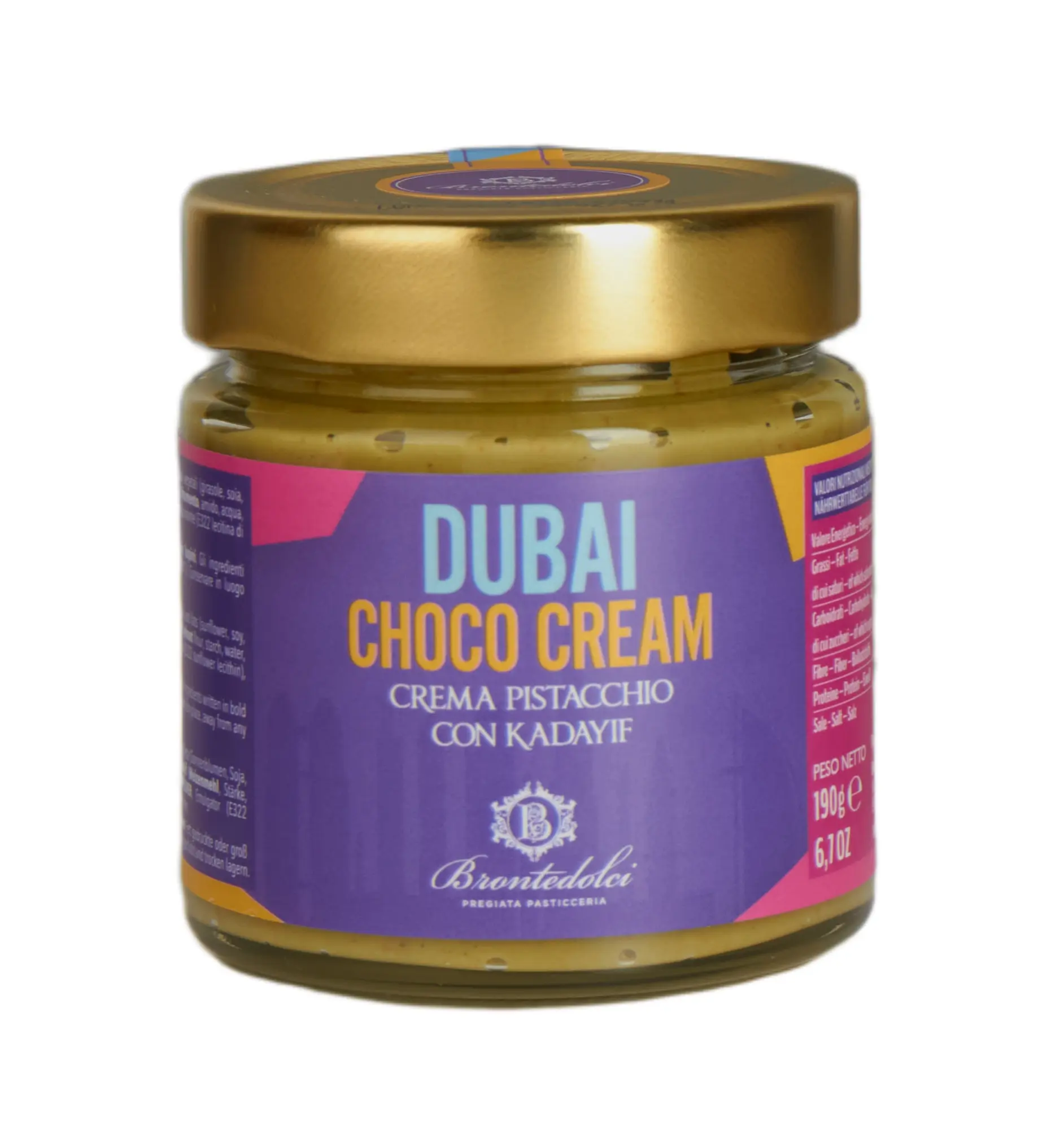 Dubai Choco Pistaziencreme 190 g