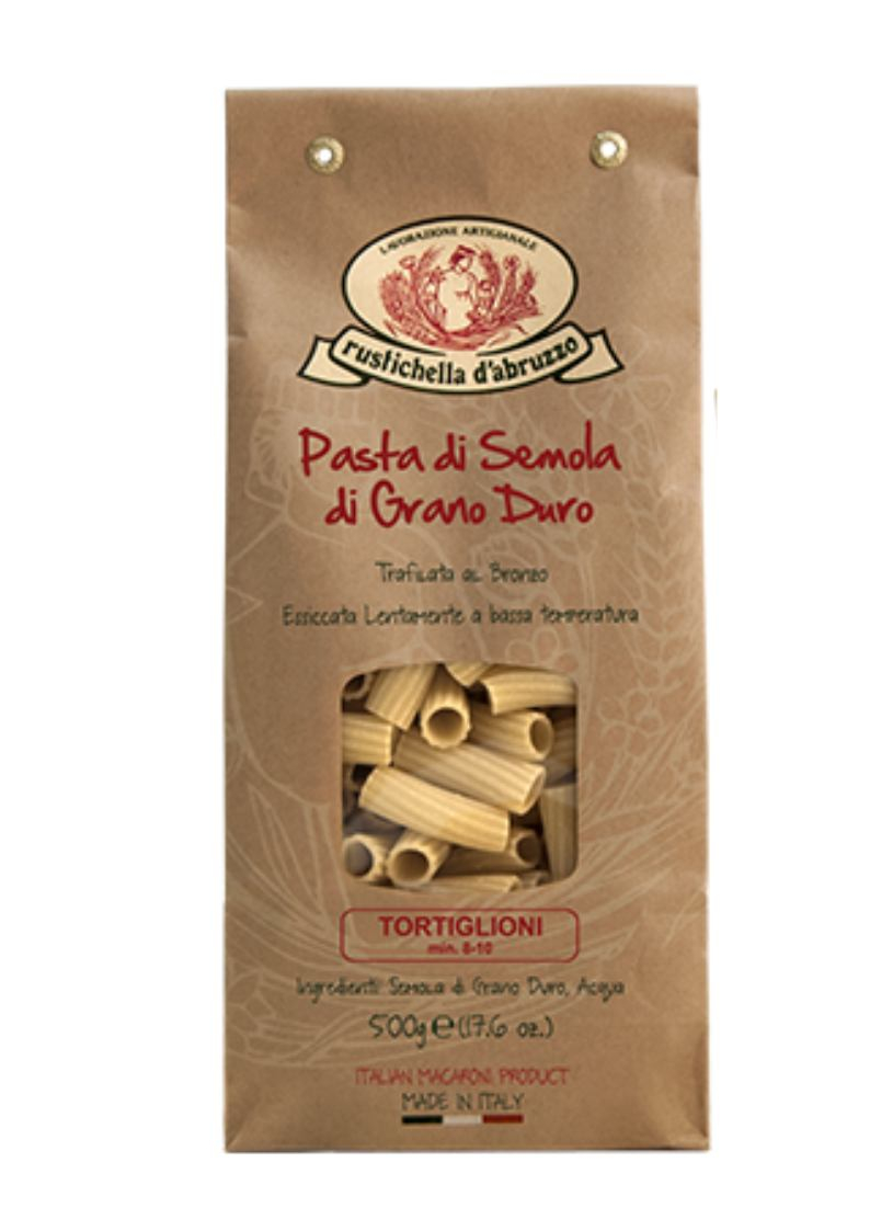 Rustichella d'Abruzzo, Tortiglioni 500g, Pasta, 0,5 kg