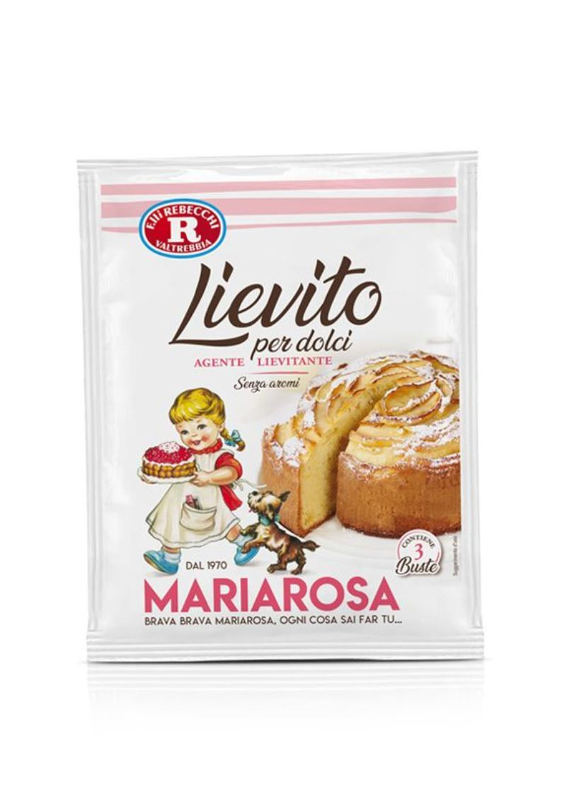 F.lli Rebecchi Valtrebbia, Lievito per dolci (3x16g), Backzutaten, 0,048 kg