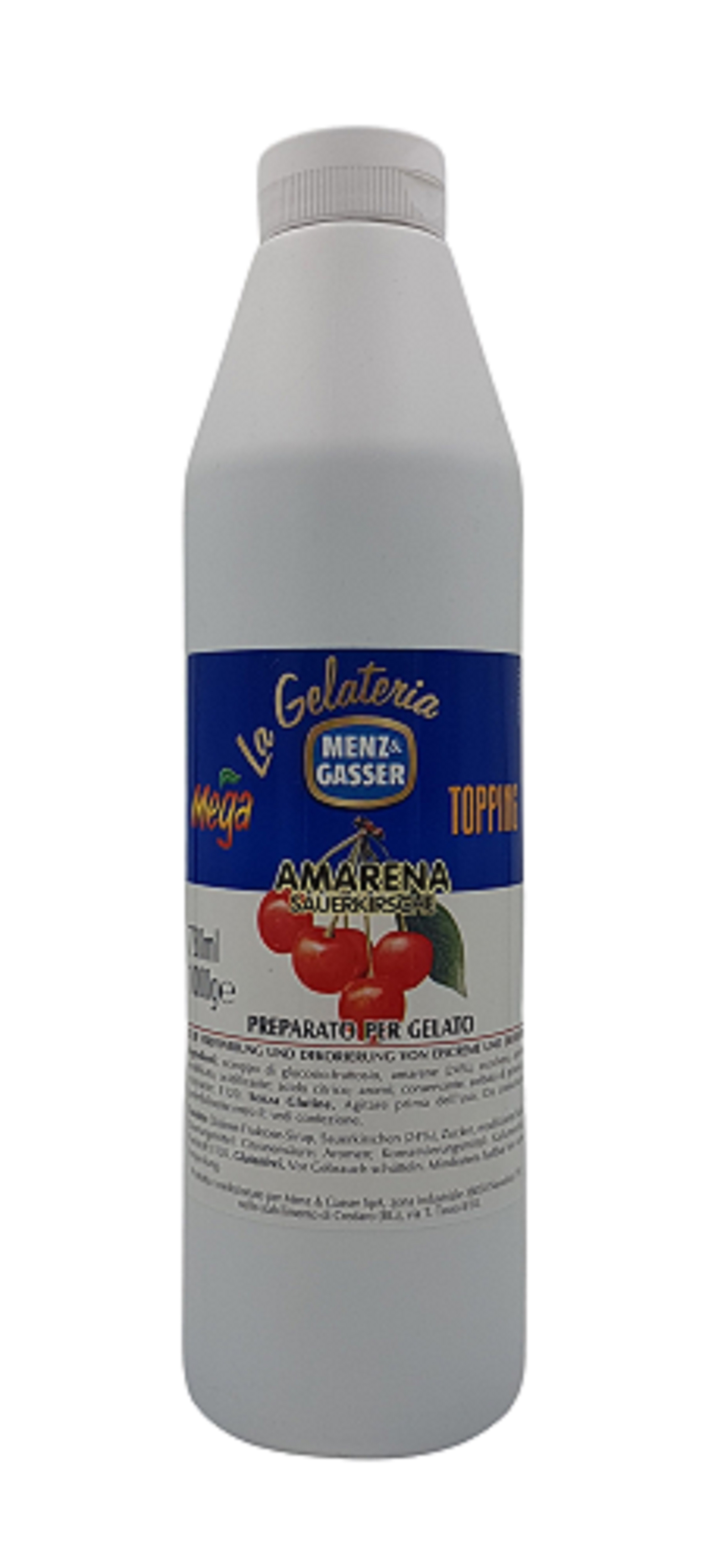 (13,41 €/l) Menz & Gasser Topping Amarena 730 ml