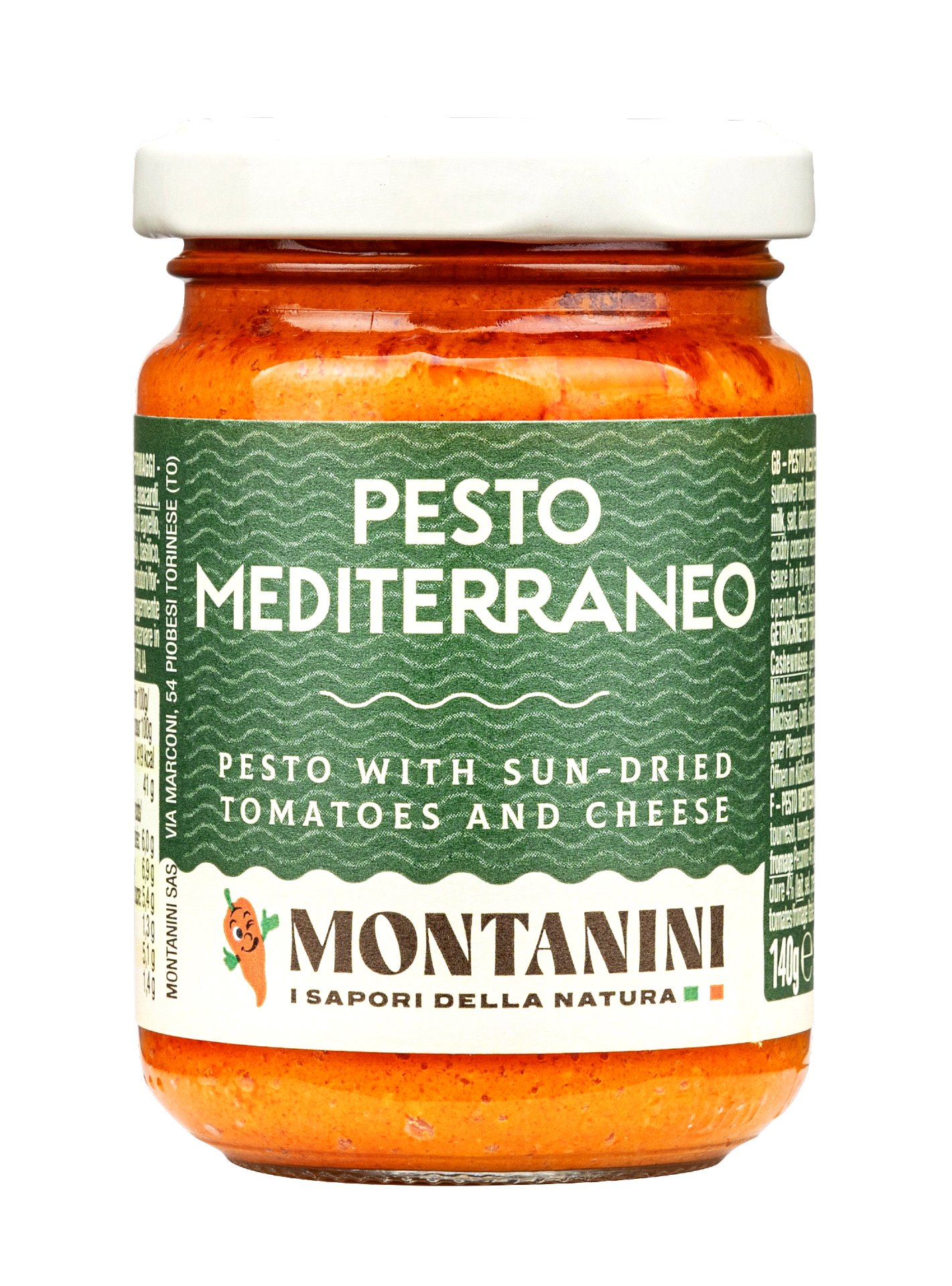 (24,93 €/kg) Montanini Pesto Mediterraneo 140g