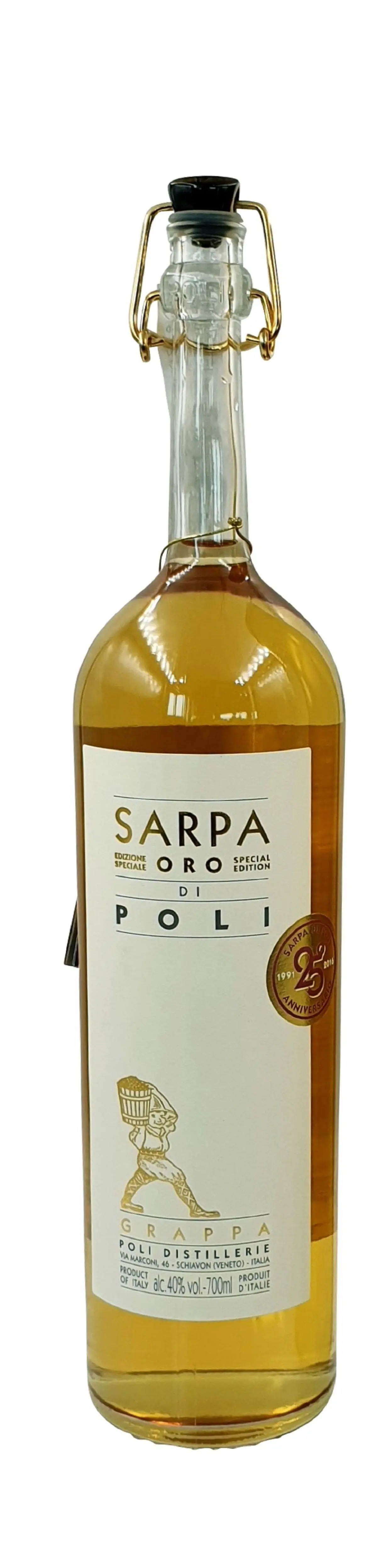 Grappa Sarpa Oro di Poli Grappa Sarpa Oro di Poli