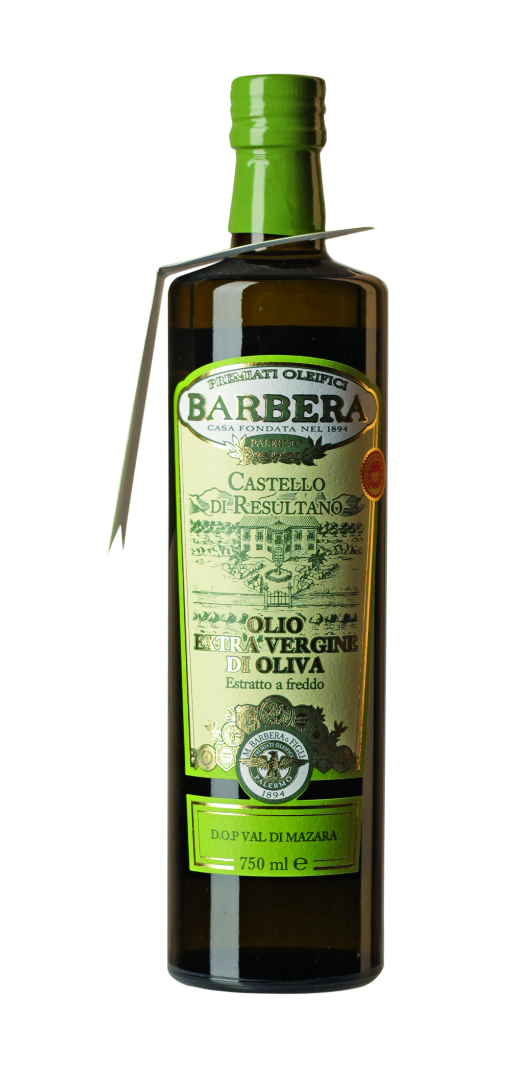 (26,65 €/l) Premiati Oleifici Barbera Olio Extra Vergine di Oliva Val di Mazara
