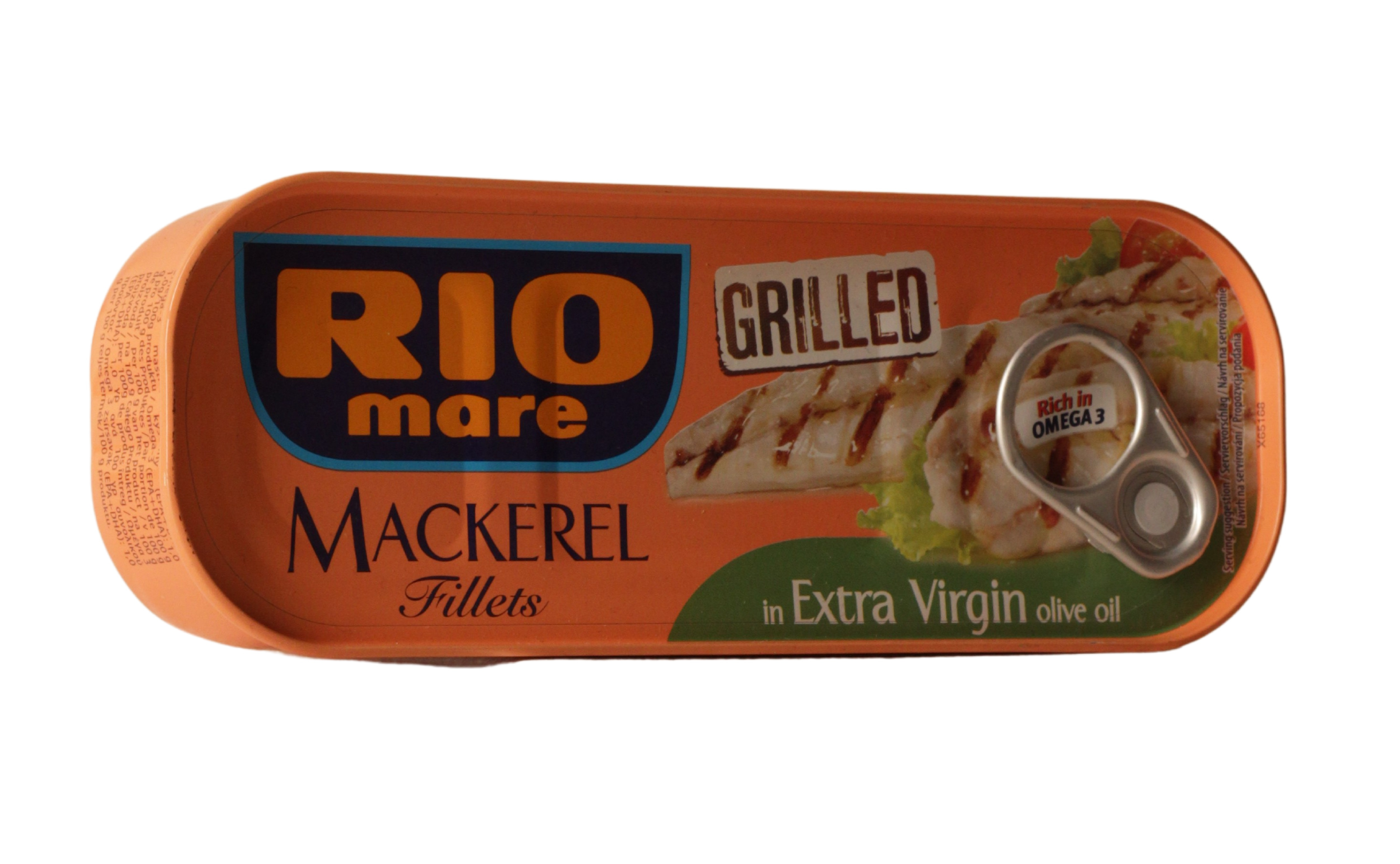Rio Mare, Filetti di Sgombro Grigliati all'olio 120 g, Fisch, 0,12 kg