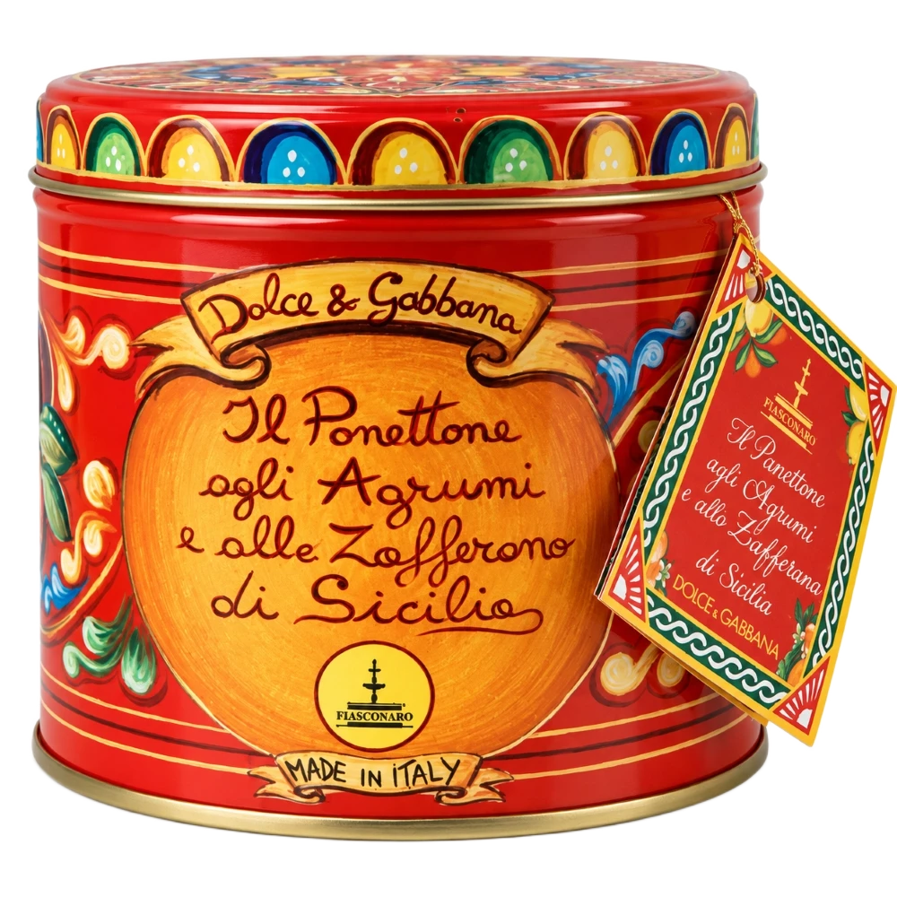 Panettone D&G Agrumi e Zafferano 100 g