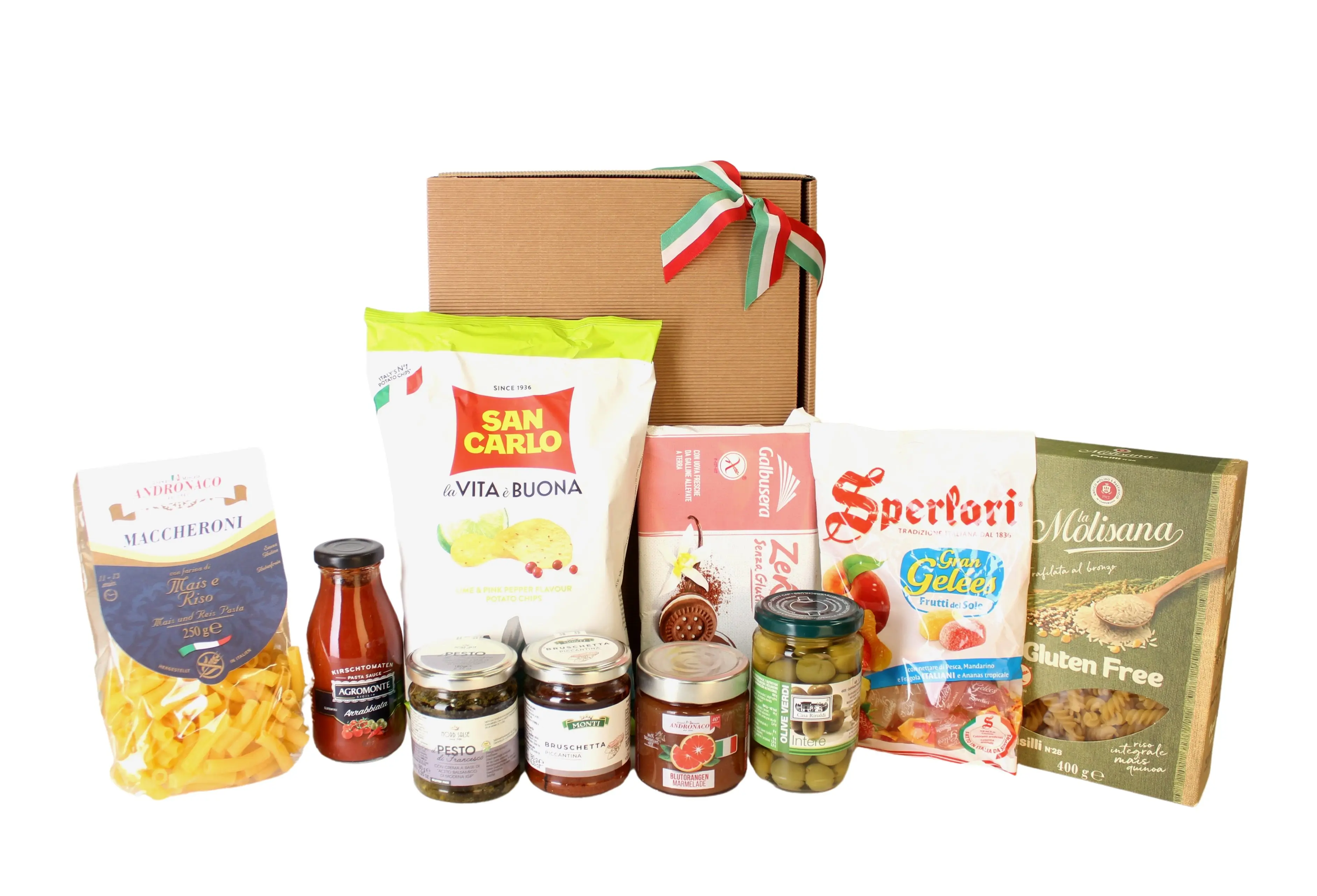 Geschenkset "Italien genießen - glutenfrei" Geschenkset "Italien genießen - glutenfrei"