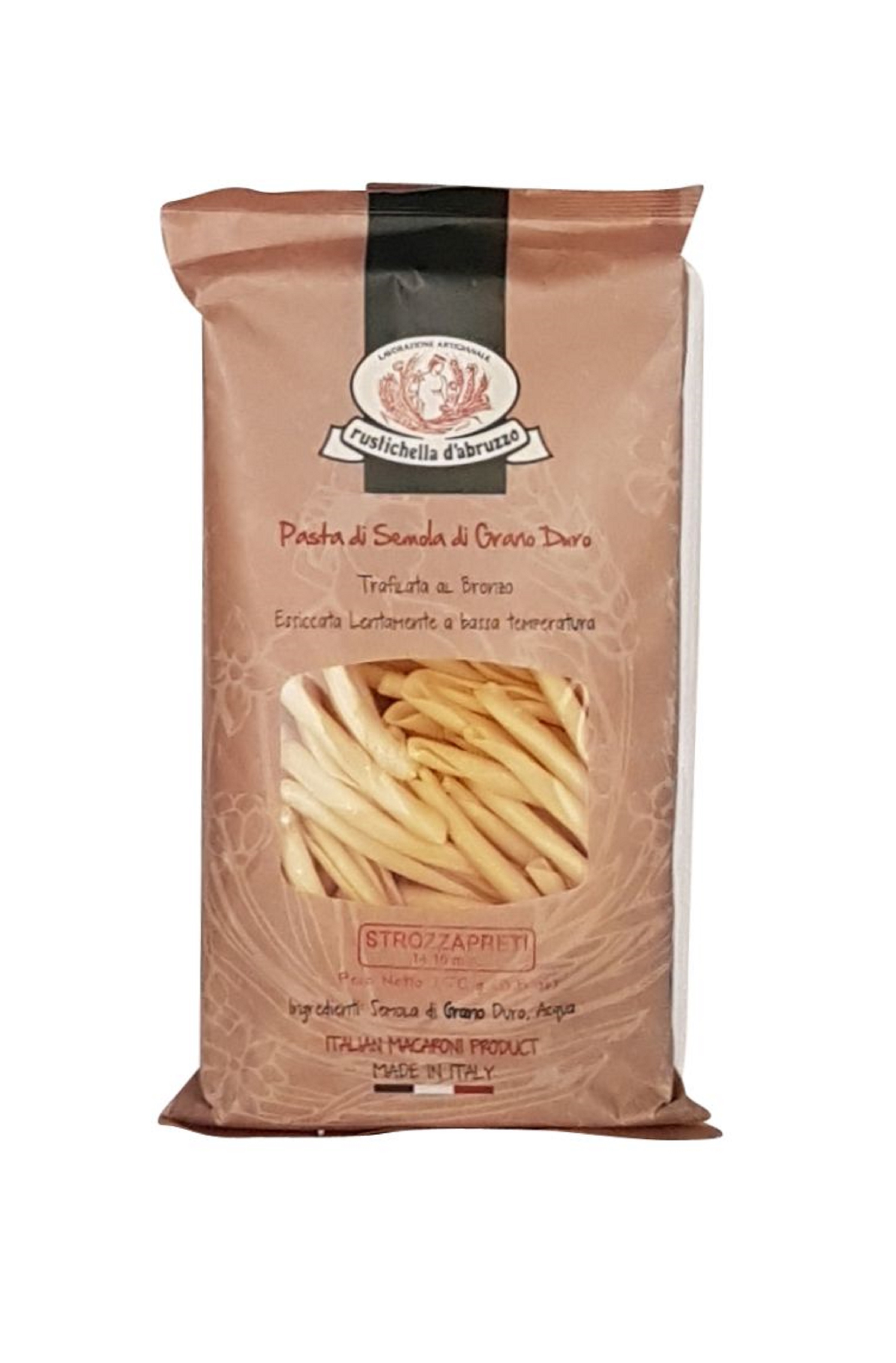 Rustichella d'Abruzzo, Strozzapreti 250g, Pasta, 0,25 kg