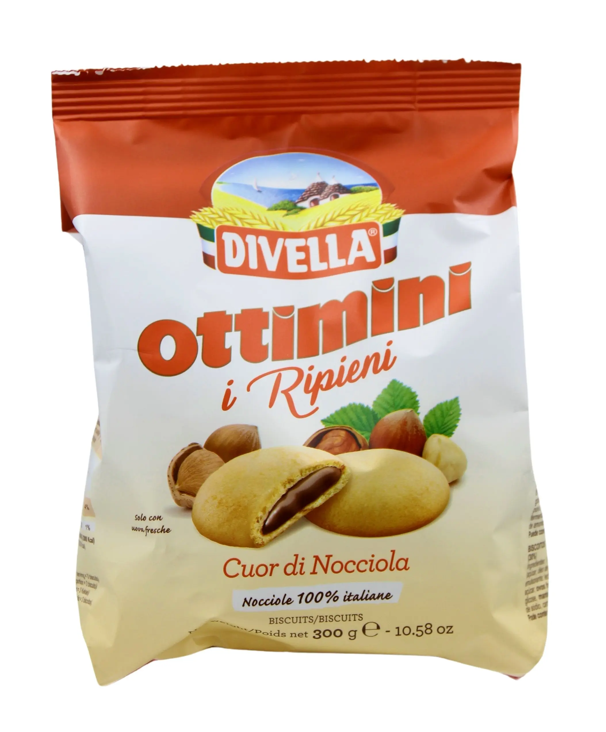 Ottimini i Ripieni Cuor di Nocciola 300 g Ottimini i Ripieni Cuor di Nocciola 300 g