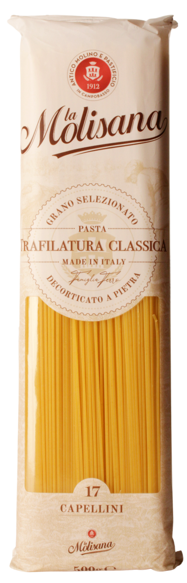 La Molisana, Capellini N°17 500g, Pasta, 0,5 kg
