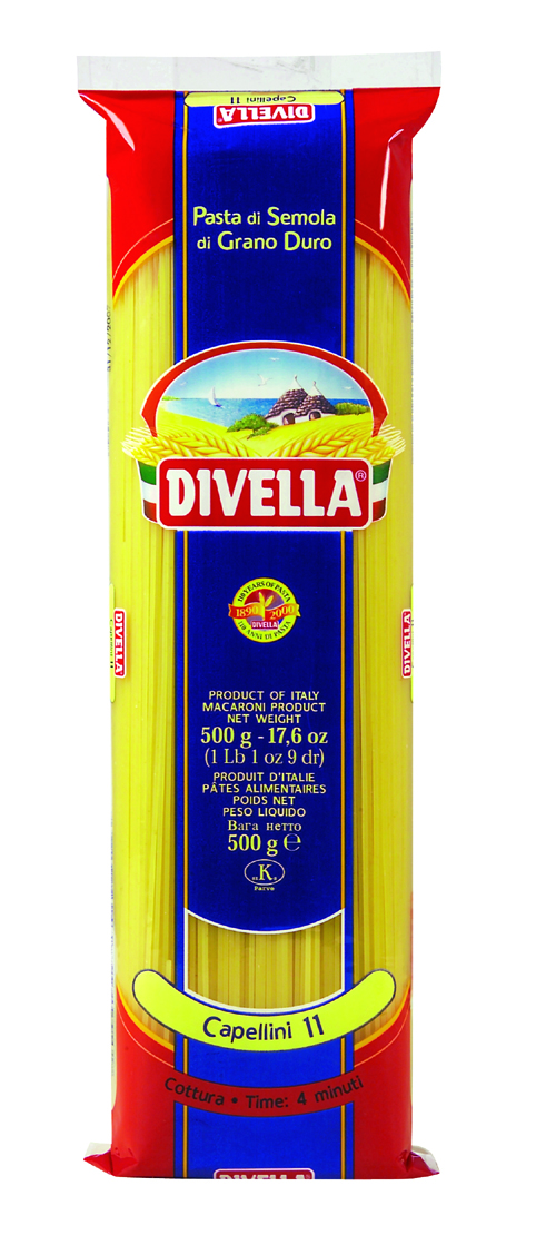Divella, Capellini N°11, Pasta, 0,5 kg