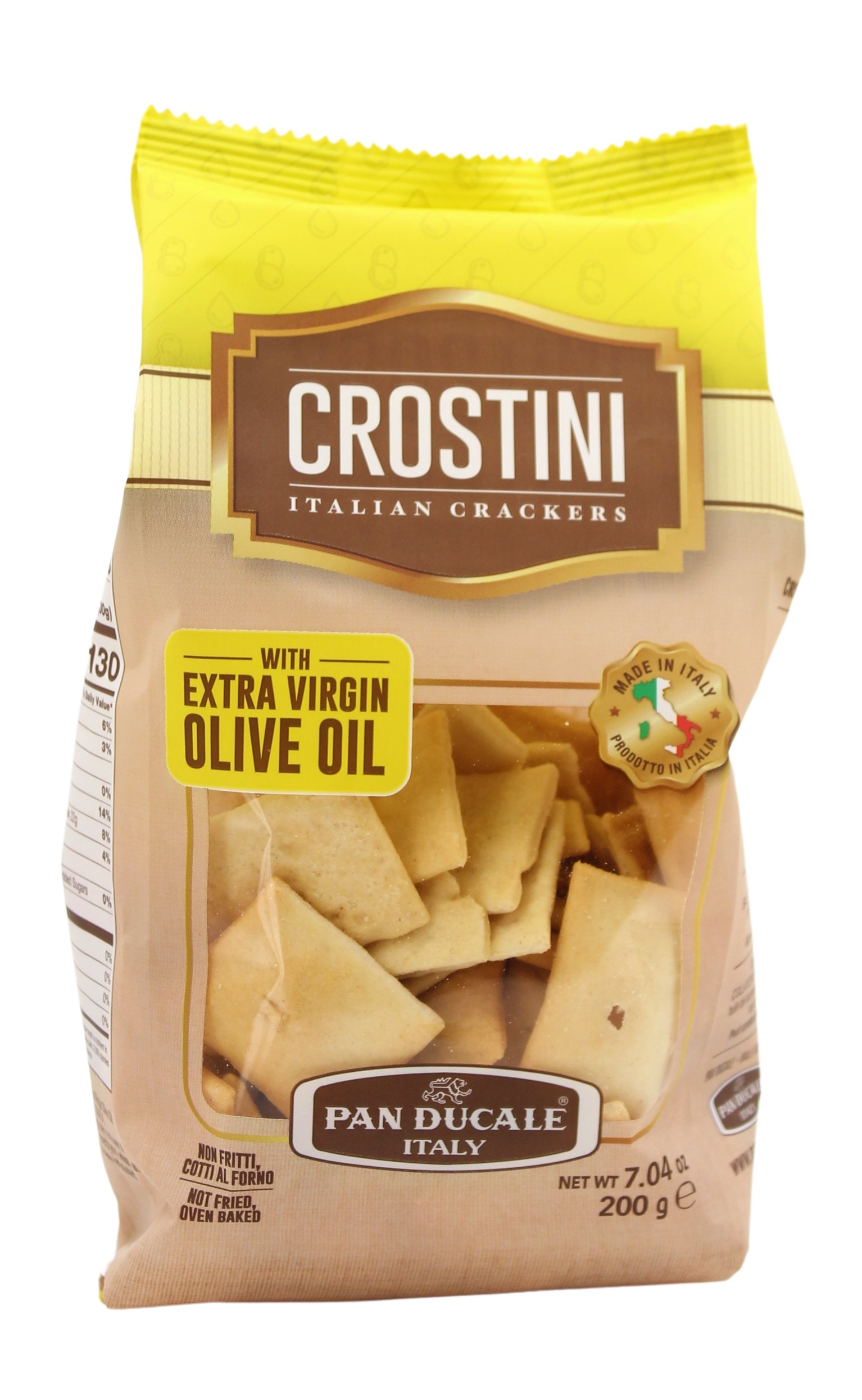 Pan Ducale, Crostini all'Olio Extra Vergine d'Oliva 200 g, Brot & Knabbern, 0,2 kg