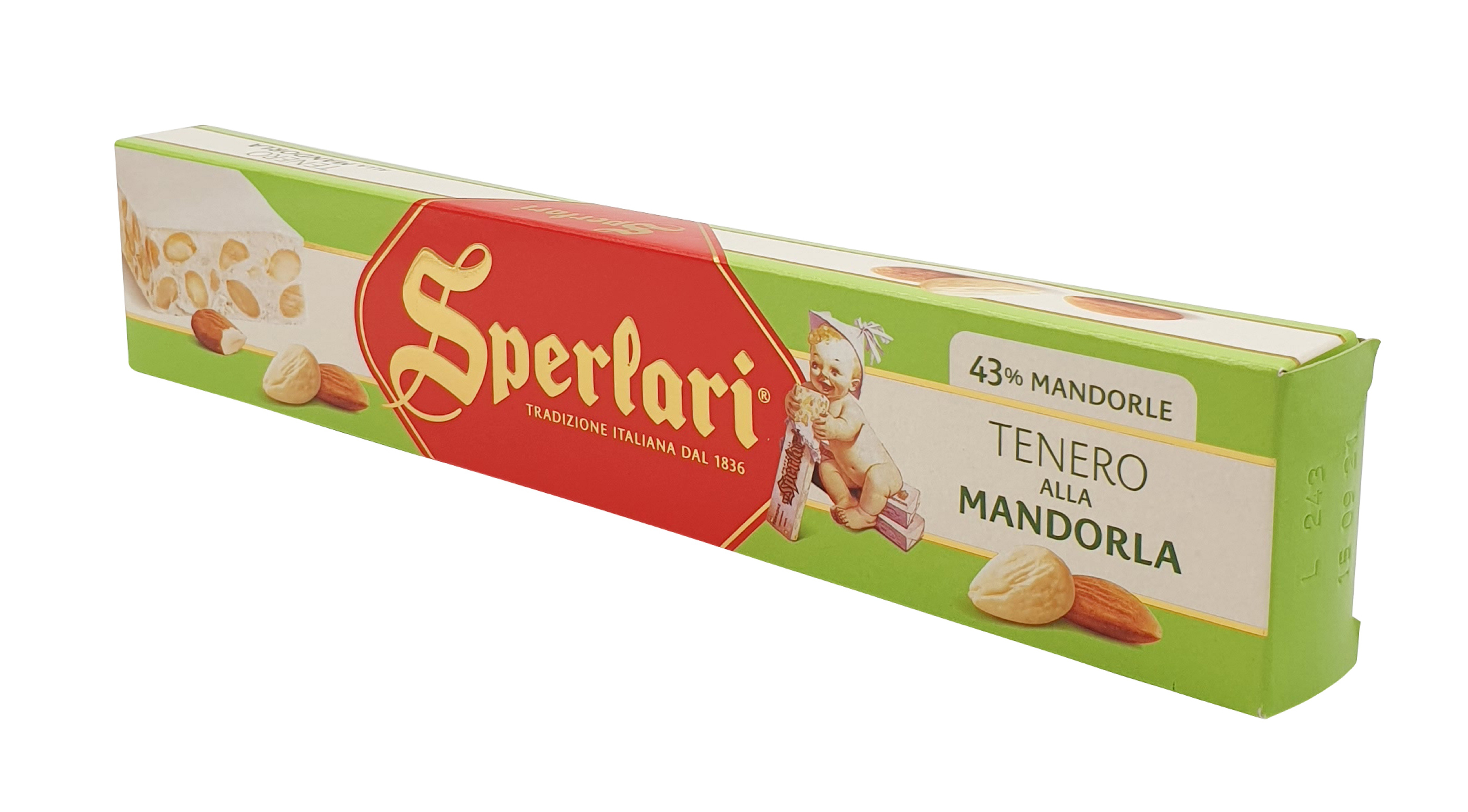 Sperlari, Torrone Tenero alla Mandorla 150 g, Süßwaren, 0,15 kg
